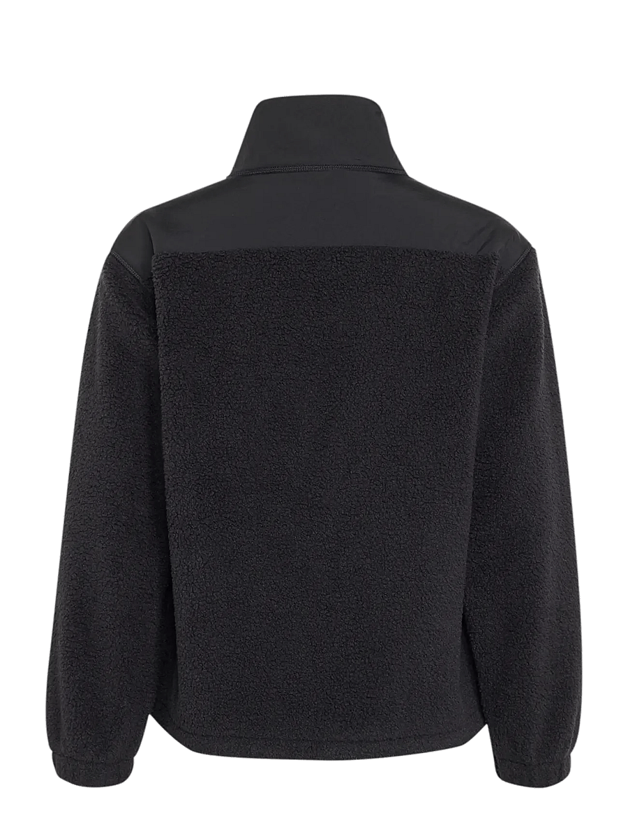 adidas Sportswear - J SHERPA JKT - isolierte jacken - black - 1