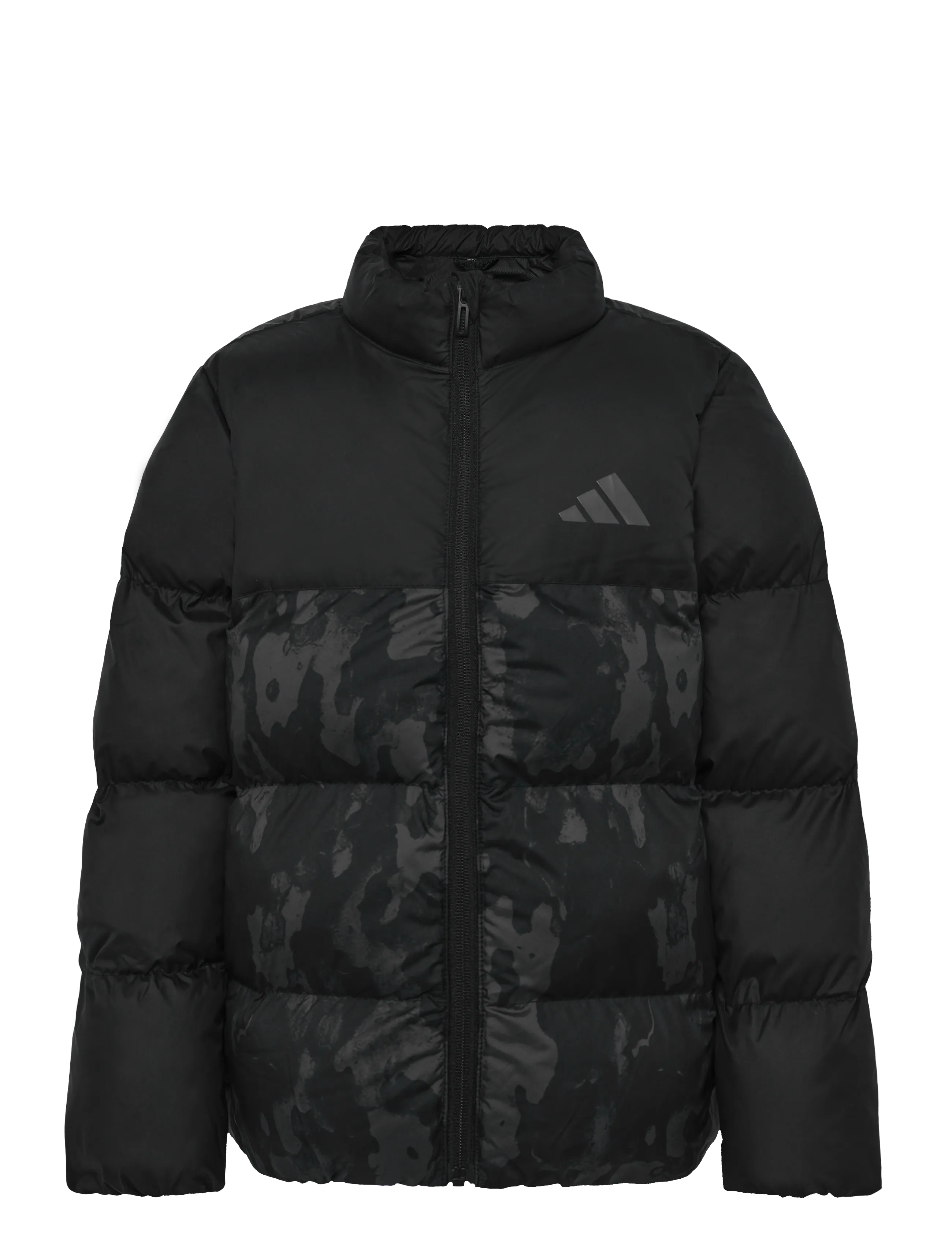adidas Sportswear J SD AOP JKT - Riided - BLACK/GRESIX/CARBON/G / black