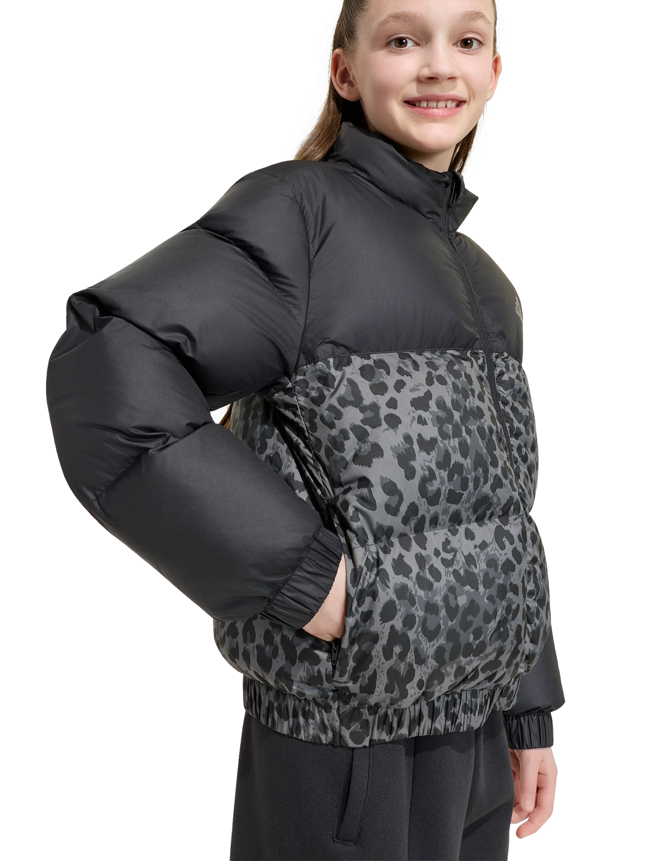 adidas Sportswear - JG SD AOP JKT - isolerede jakker - black/grefou/gresix/g - 4
