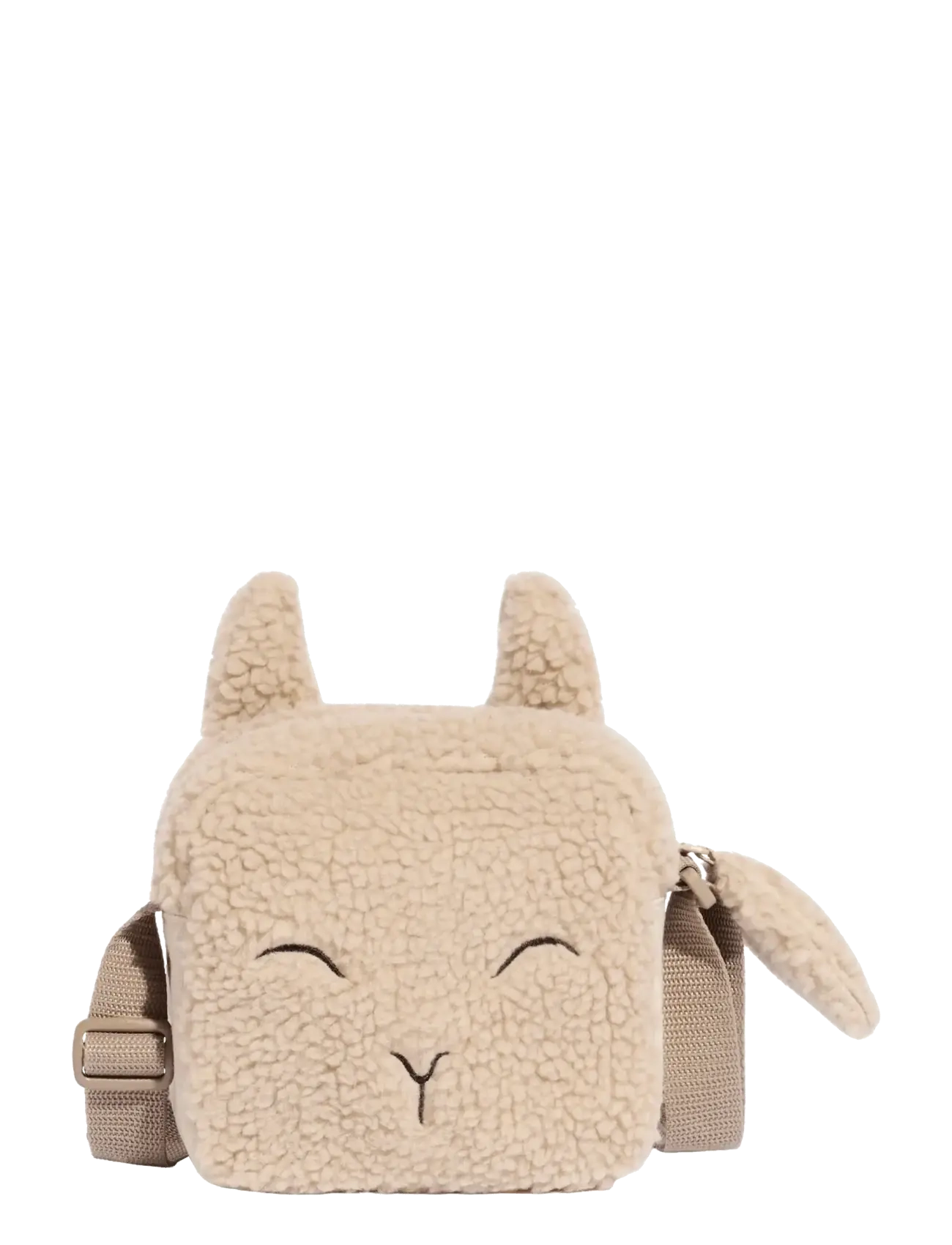 adidas Sportswear Lk Fleece Org, Børn, Dyre Fleece Crossbody Taske, Cream, Str: ONE SIZE