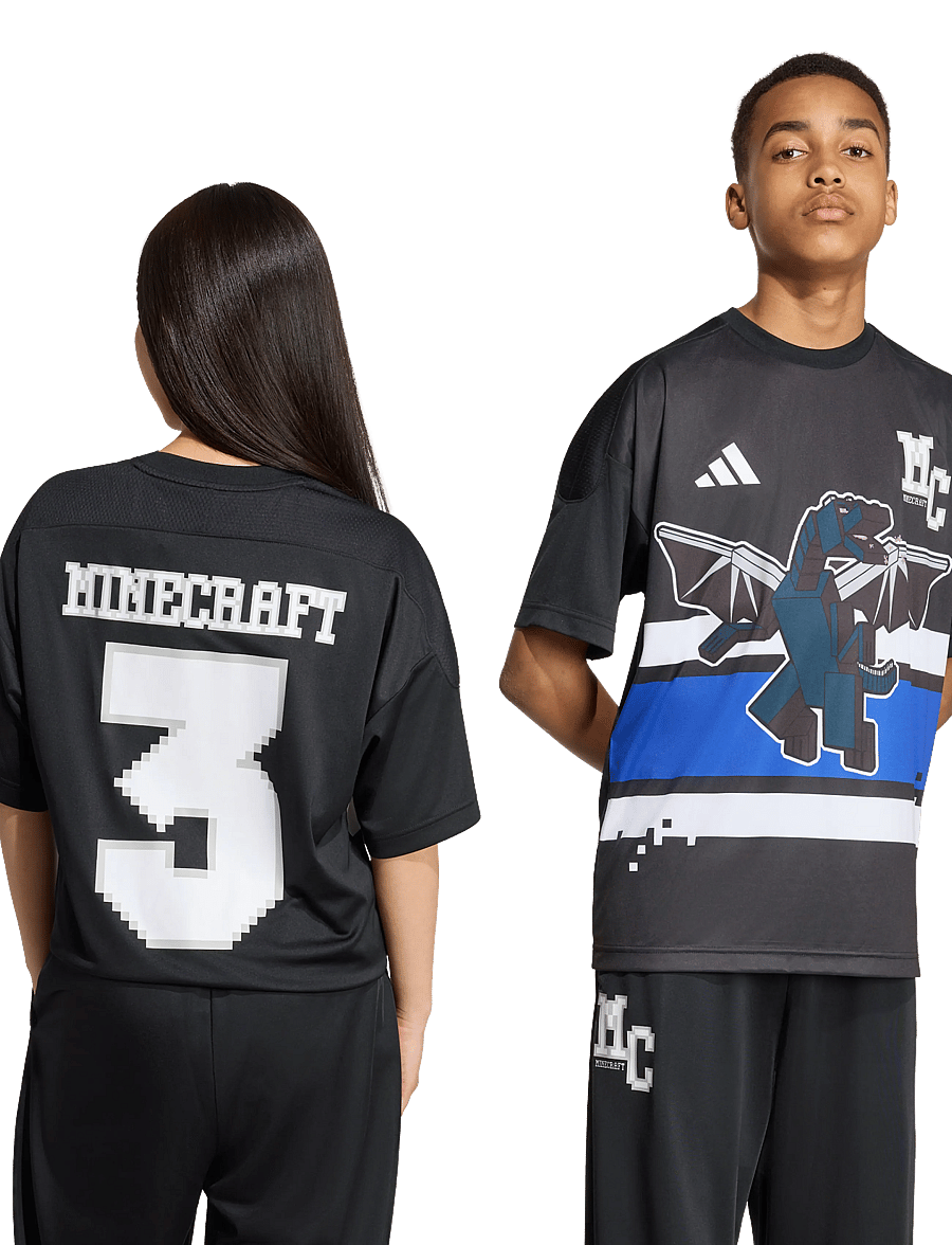 adidas Sportswear - J MC TEE - sports tops - black - 3