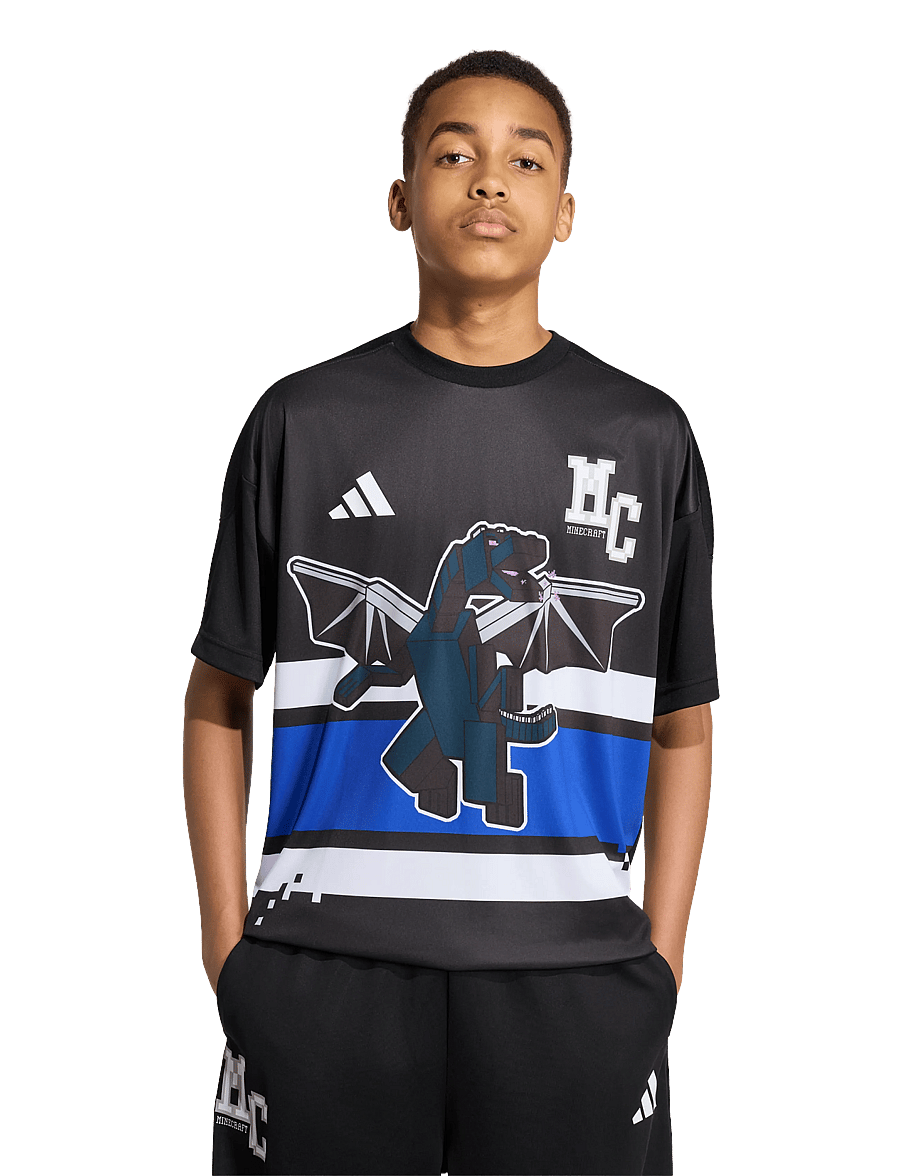 adidas Sportswear - J MC TEE - sports tops - black - 4