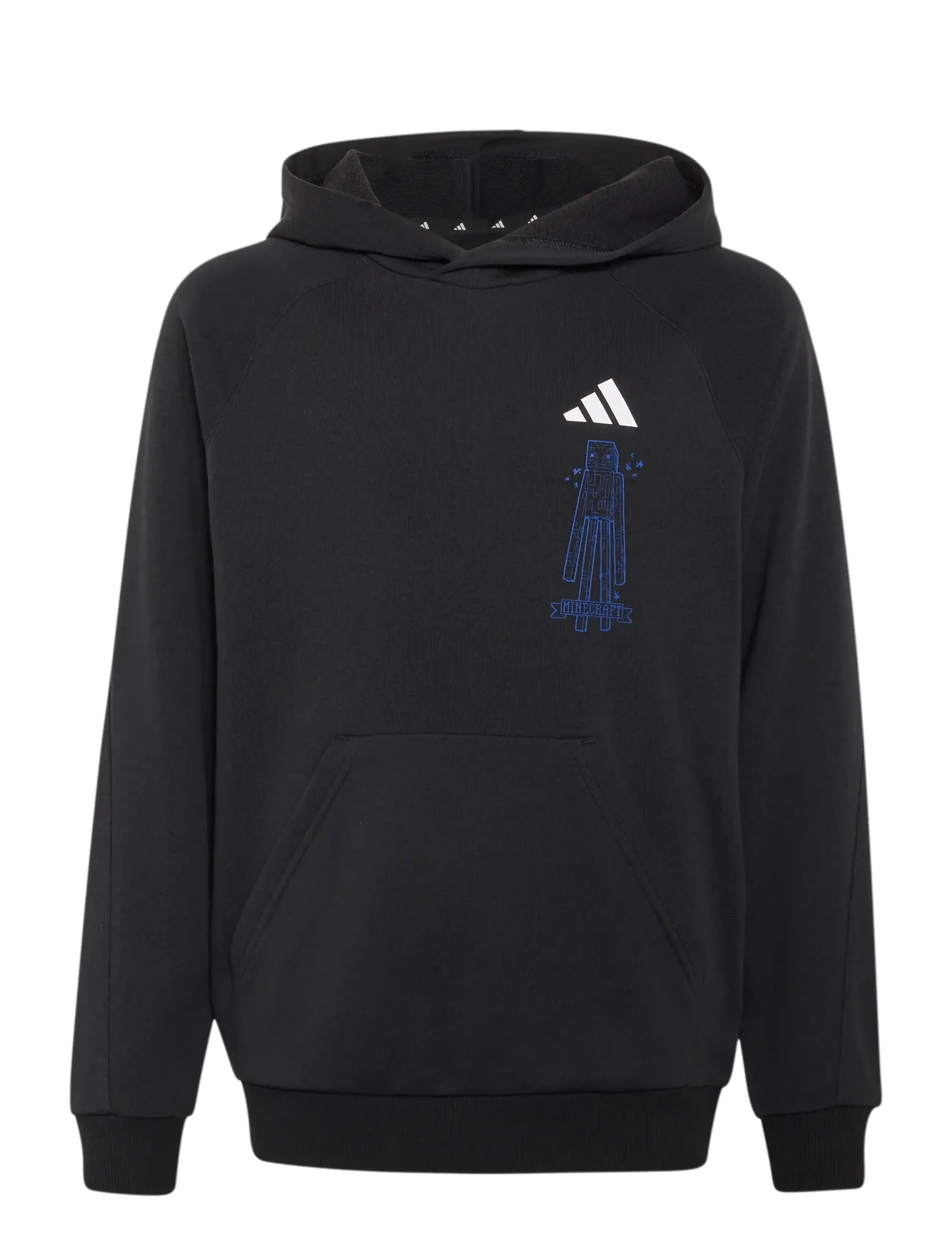 adidas Sportswear J Mc Hoodie, Børn, Grafisk Hættetrøje, Sort, Str: 128
