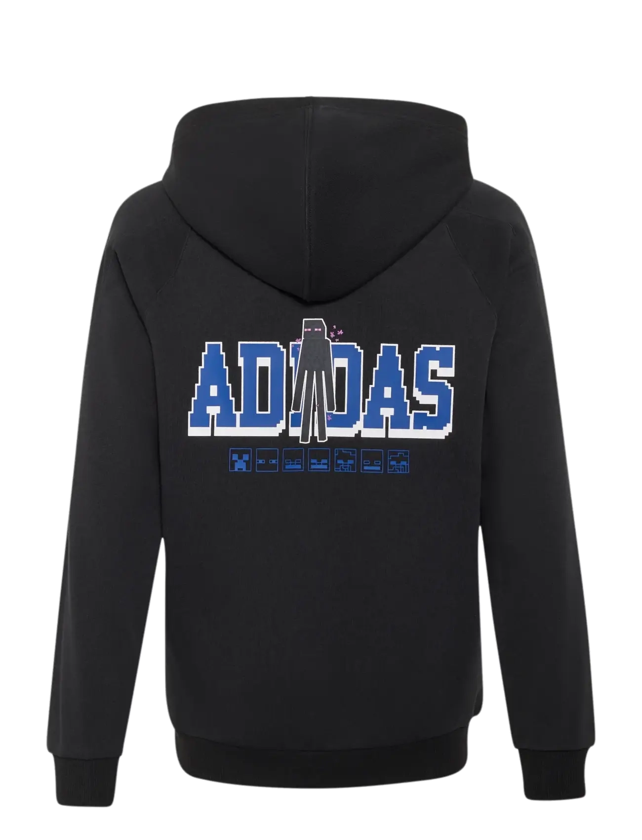 adidas Sportswear - J MC HOODIE - hættetrøjer - black/white - 1