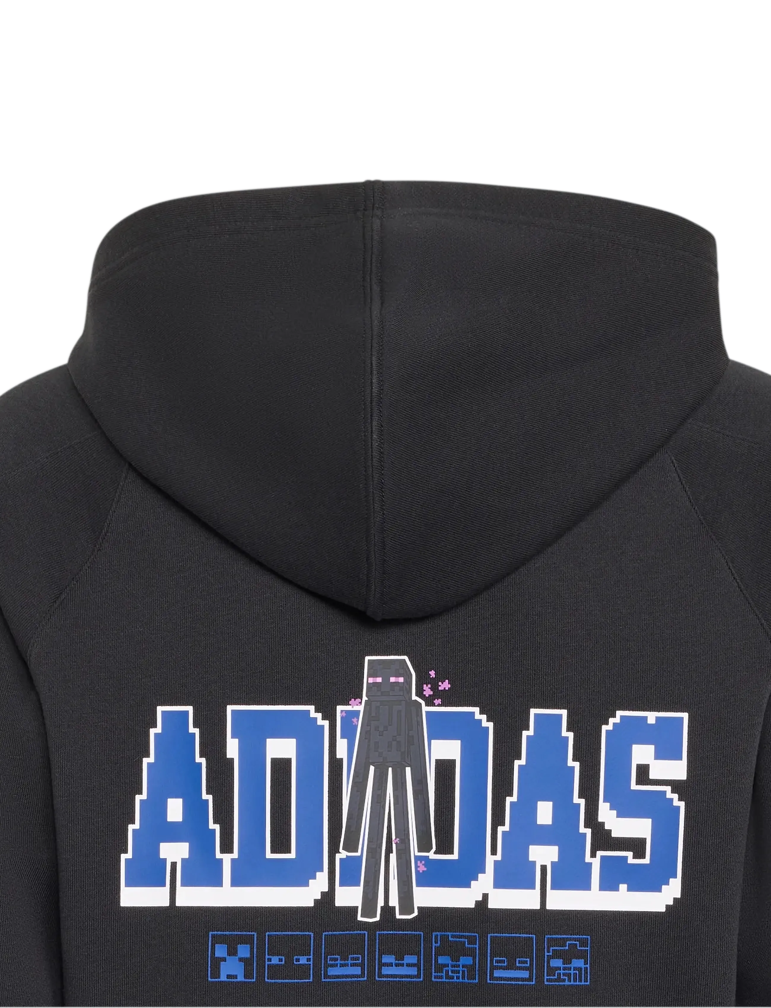 adidas Sportswear - J MC HOODIE - hættetrøjer - black/white - 4