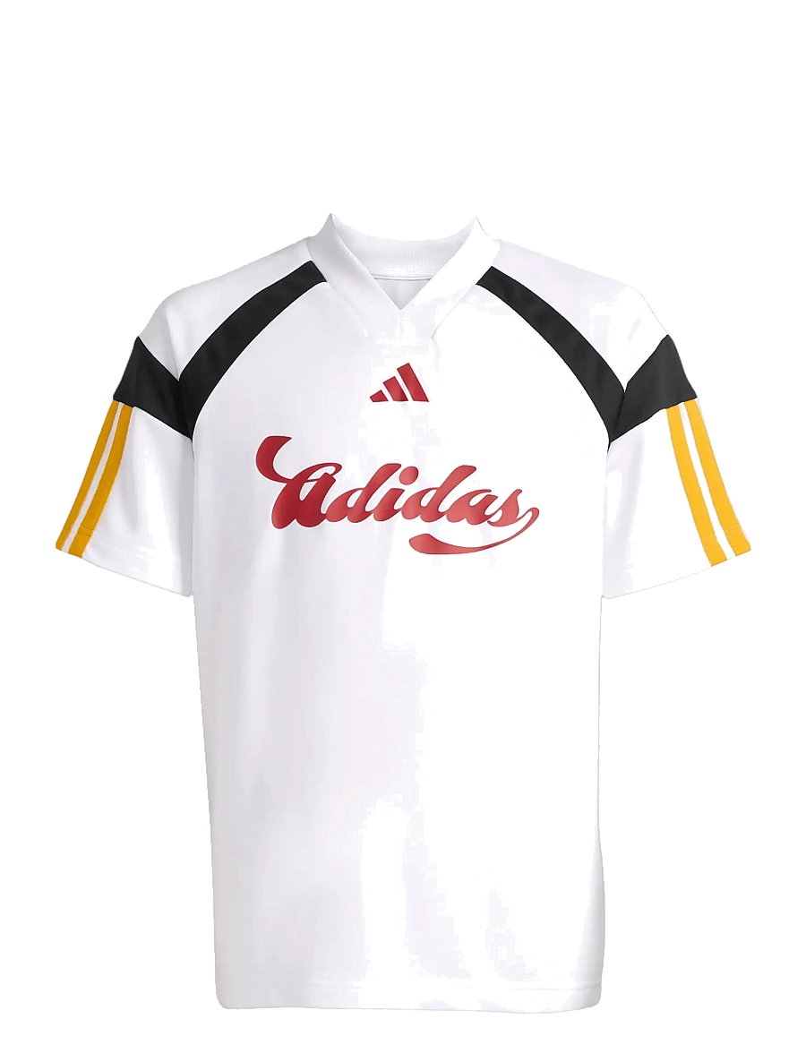 adidas Sportswear - J HOT TEE - sportoberteile - white/cogold/powred/b - 1
