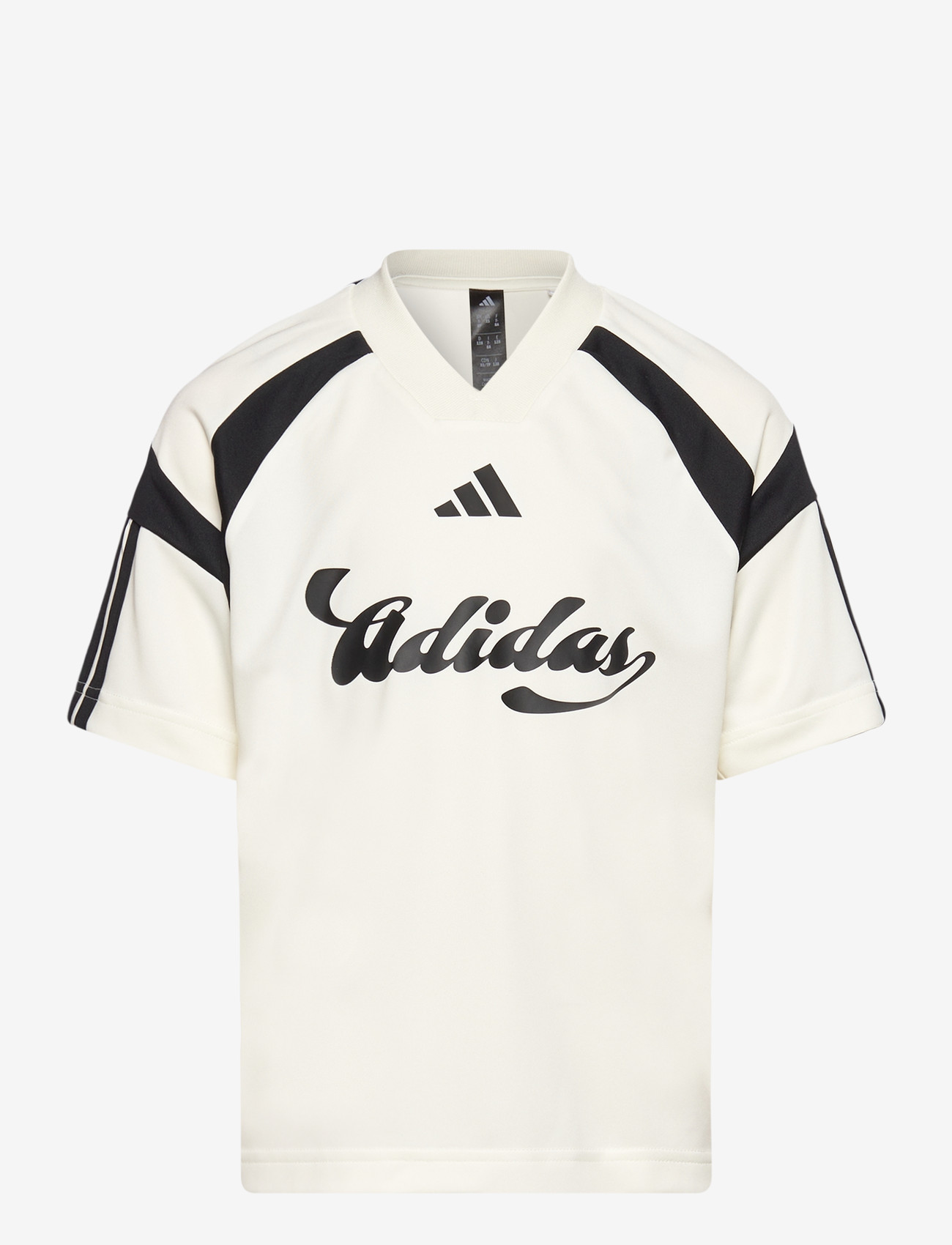 adidas Sportswear - J HOT TEE - sportstoppe - owhite/black/black - 1