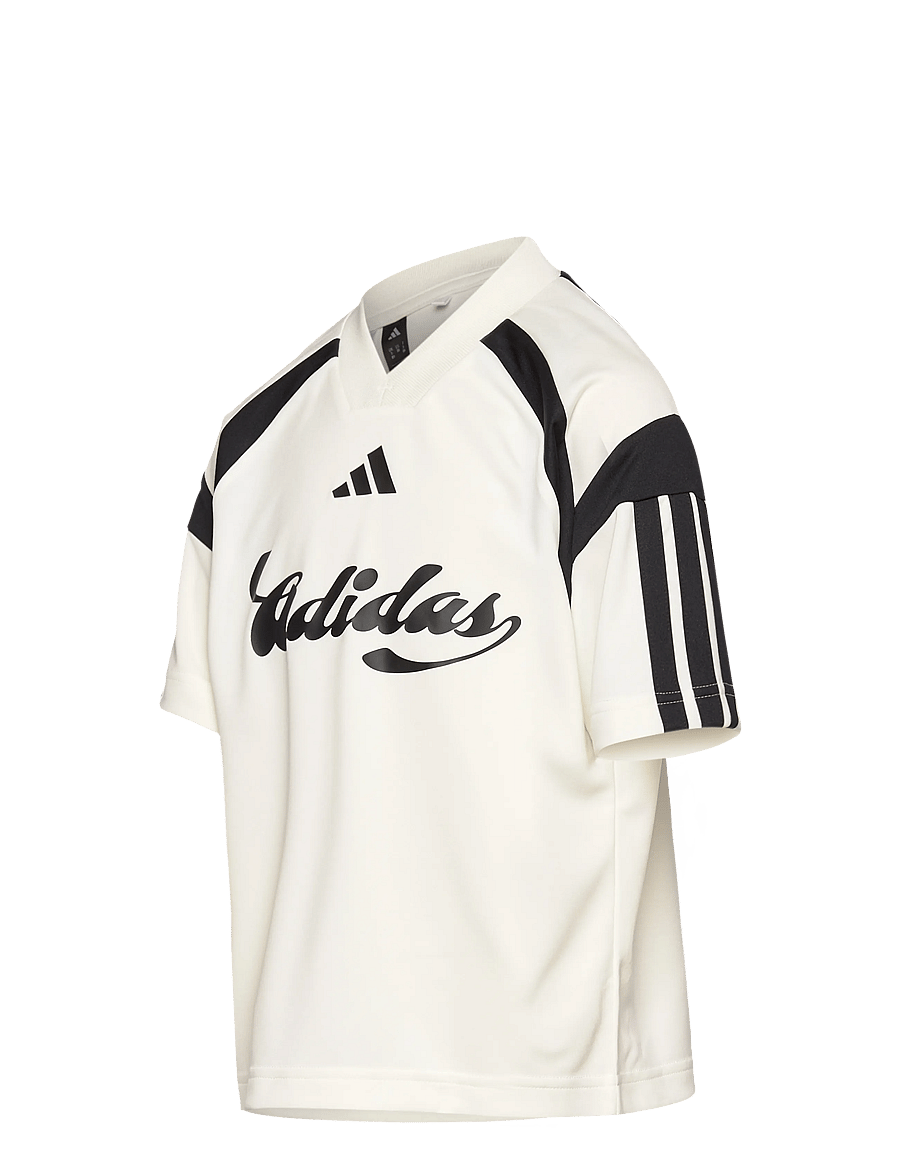 adidas Sportswear - J HOT TEE - sporttoppar - owhite/black/black - 4