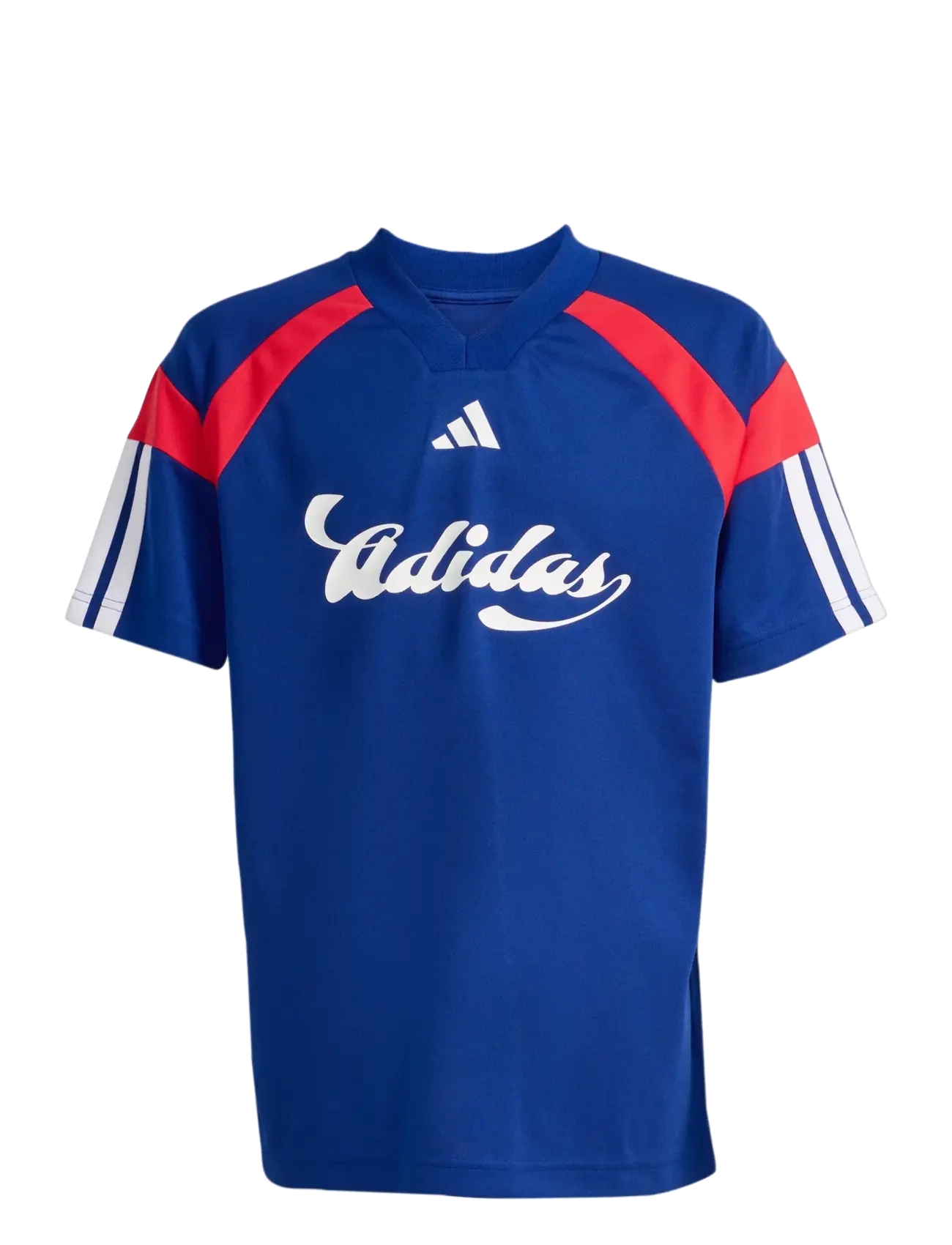adidas Sportswear J HOT TEE - 4 for 3 - MYSINK/WHITE/PURRUB / blue