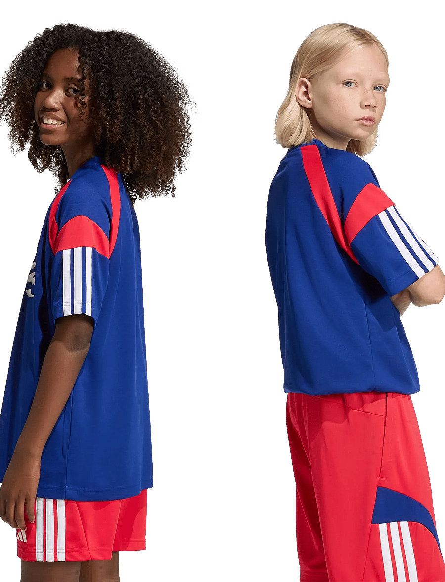 adidas Sportswear - J HOT TEE - sportoberteile - mysink/white/purrub - 3