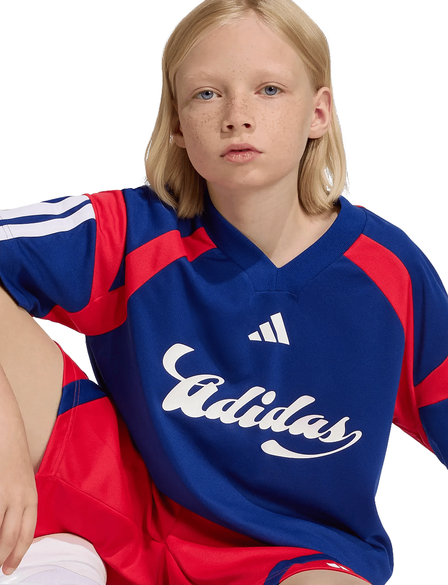 adidas Sportswear - J HOT TEE - sportoberteile - mysink/white/purrub - 5