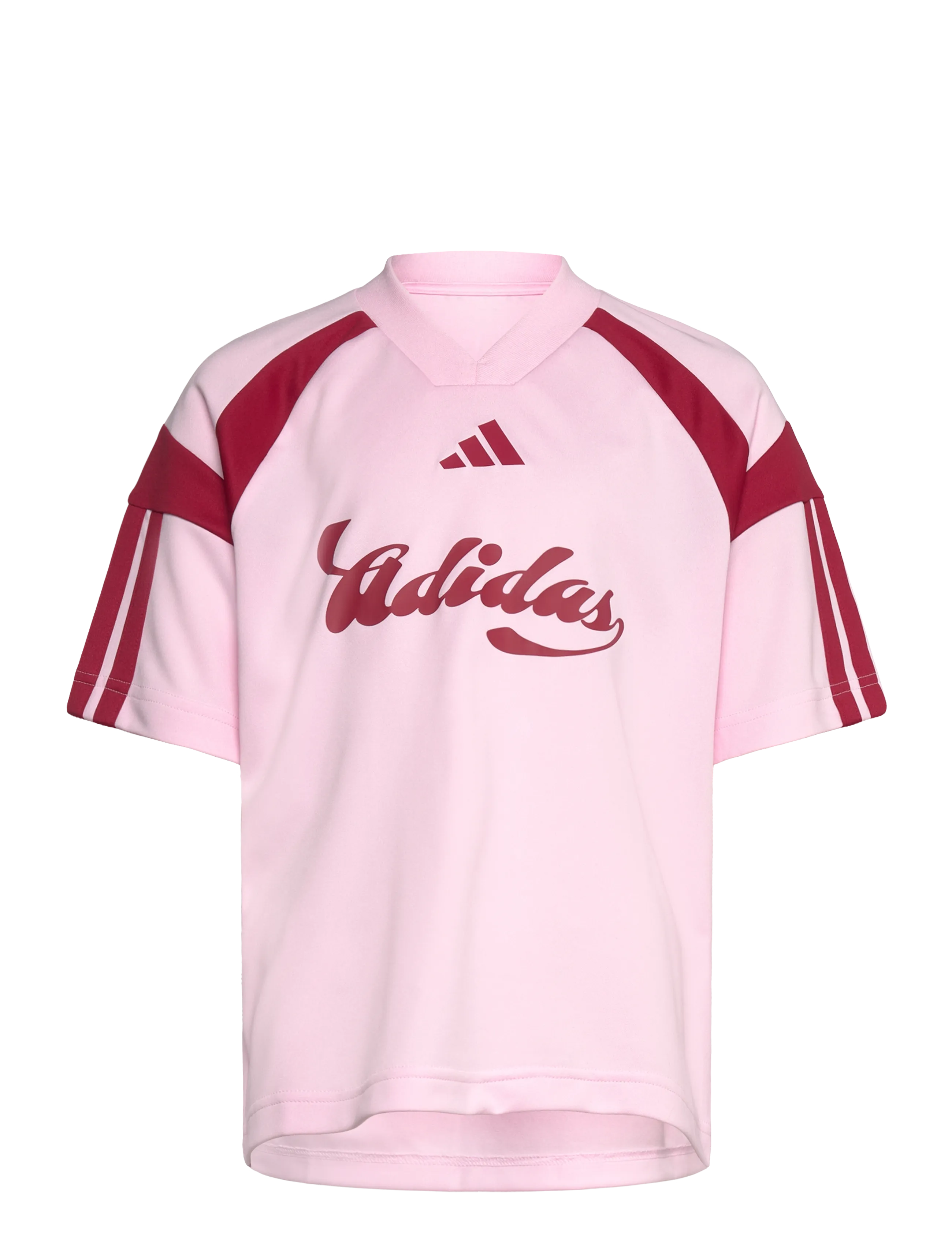 adidas Sportswear J HOT TEE - Sportoberteile - CLPINK/ACTMAR/ACTMAR / pink/rose