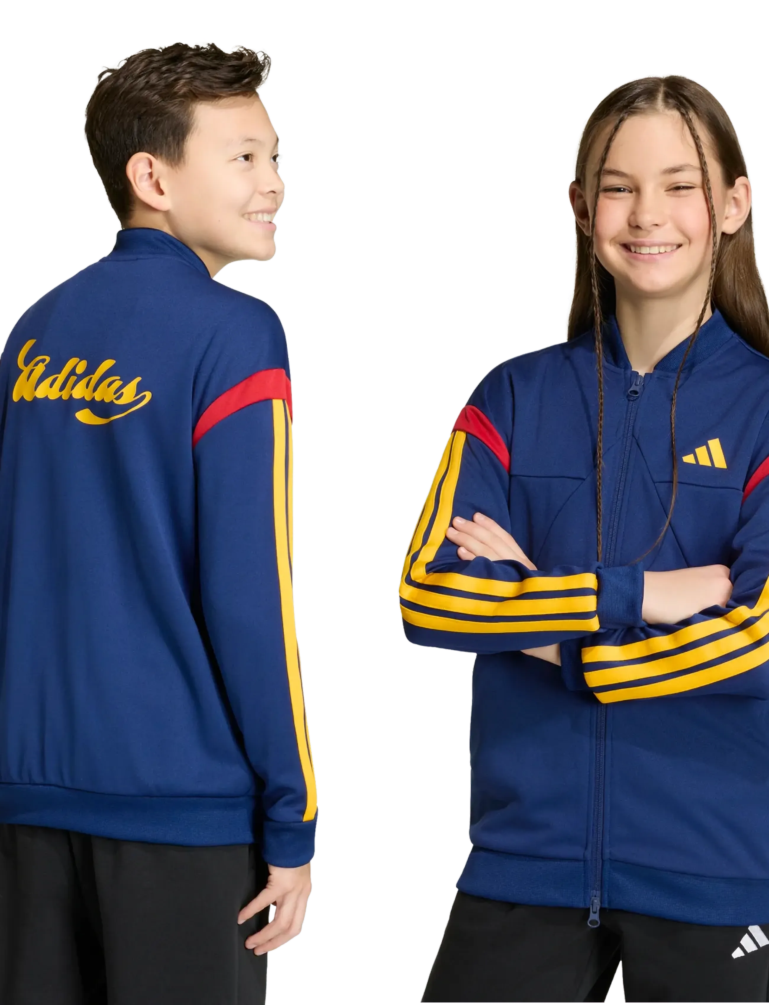 adidas Sportswear - J HOT TTOP - sweats - dkblue/creyel/tepore - 4