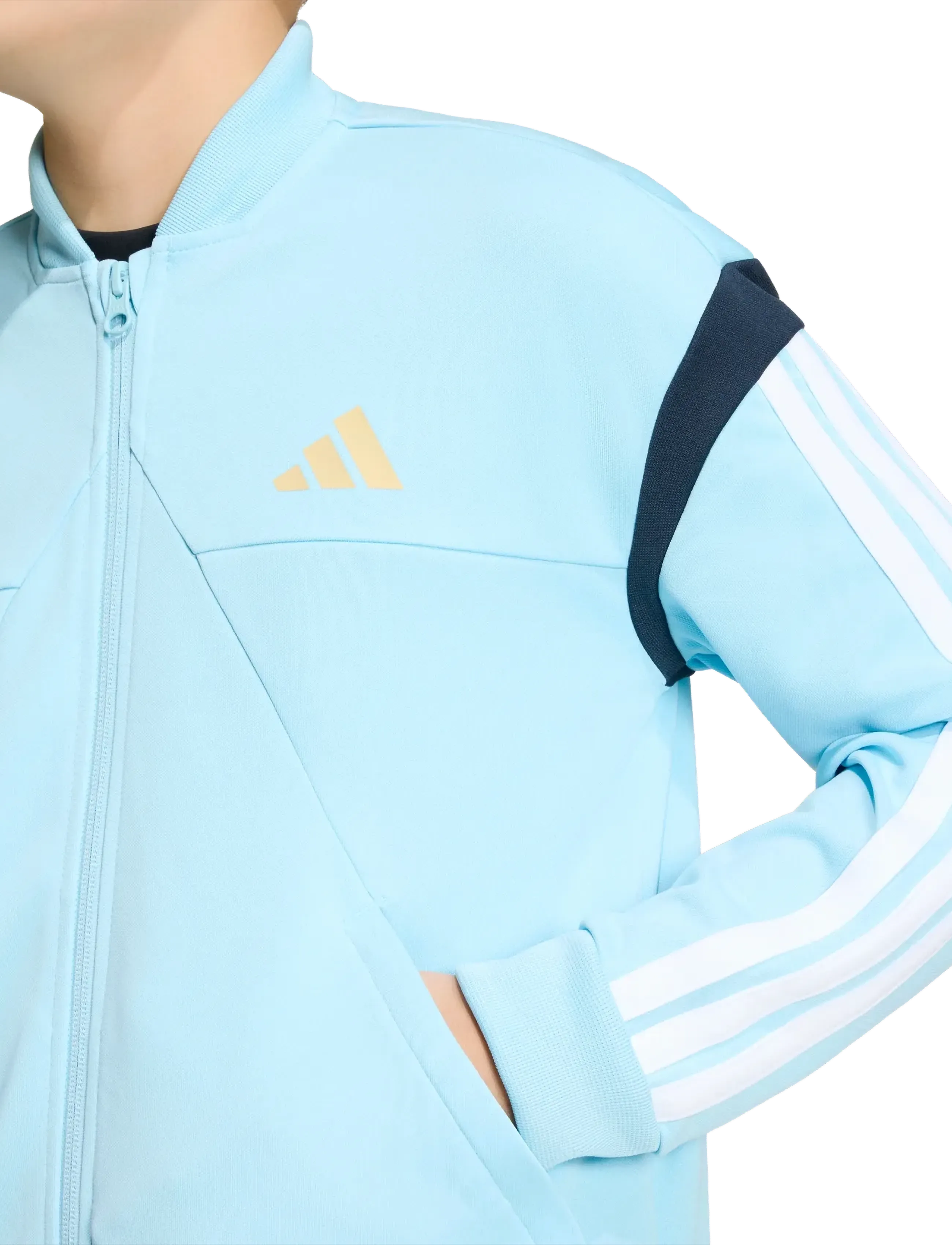 adidas Sportswear - J HOT TTOP - sweatshirts - iceblu/white/hazbei/n - 4
