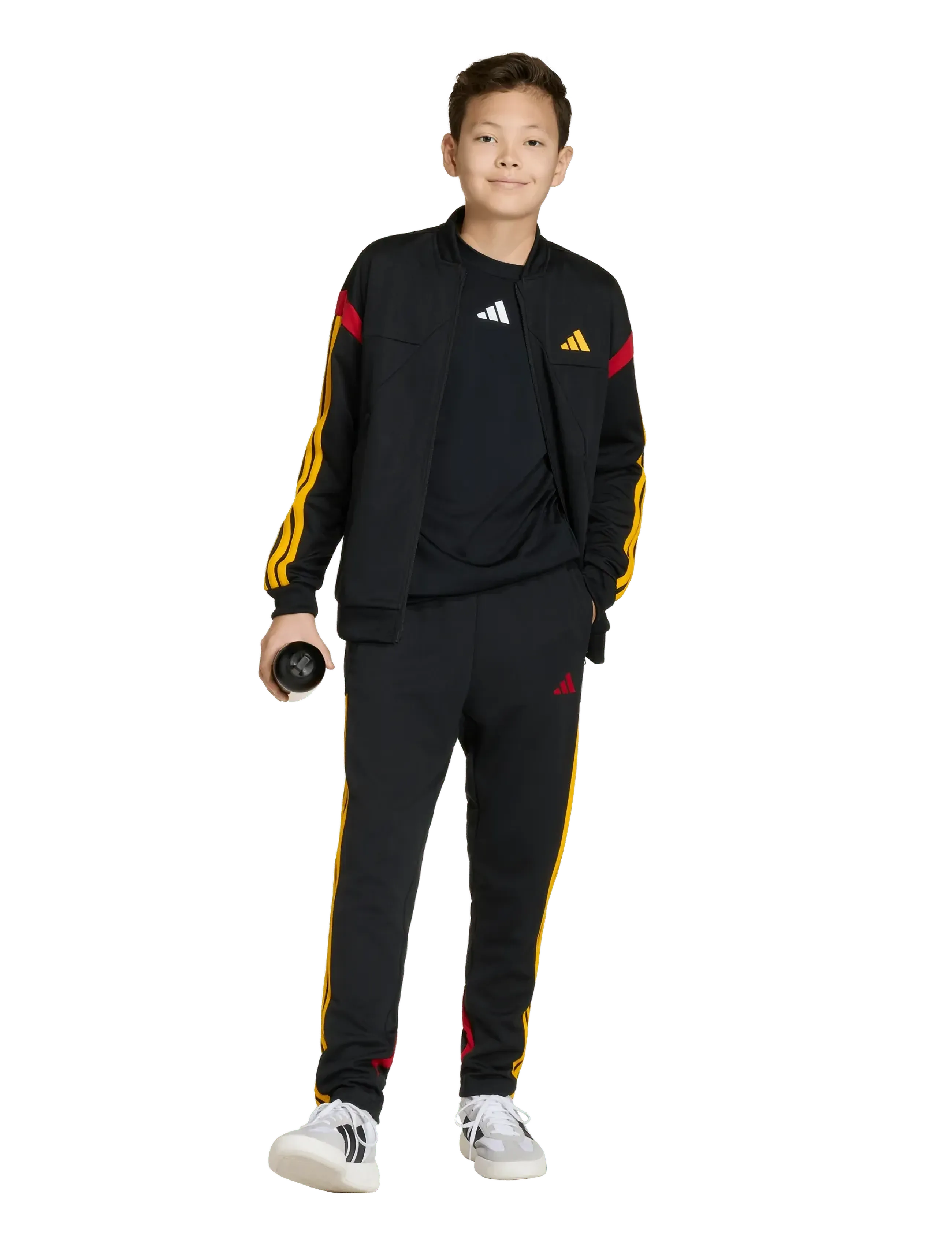 adidas Sportswear J HOT TTOP - Sweatshirts - BLACK/COGOLD/TEPORE / black