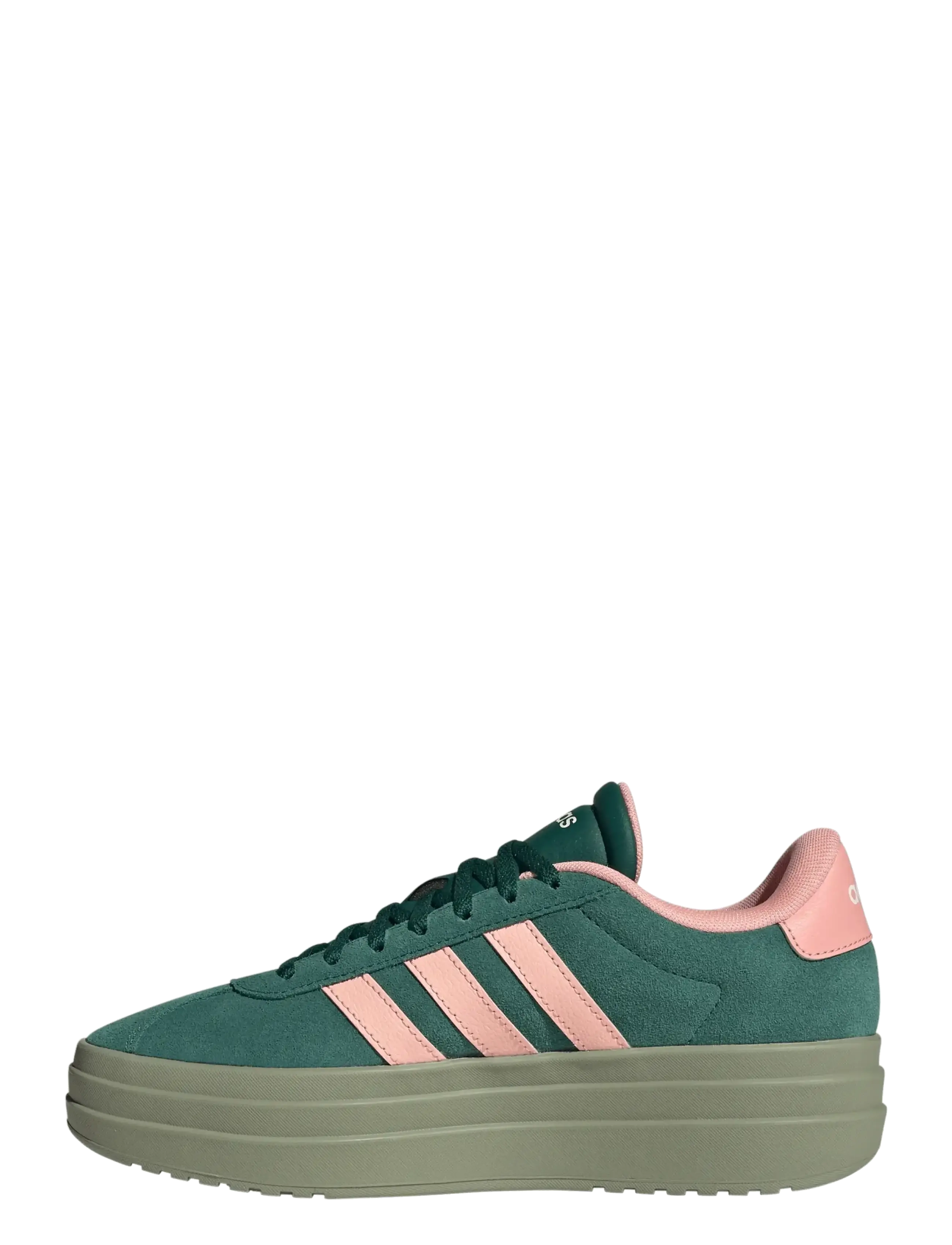 adidas Sportswear - VL COURT BOLD - niedrige sneakers - cgreen/hazcor/sefrtu - 2