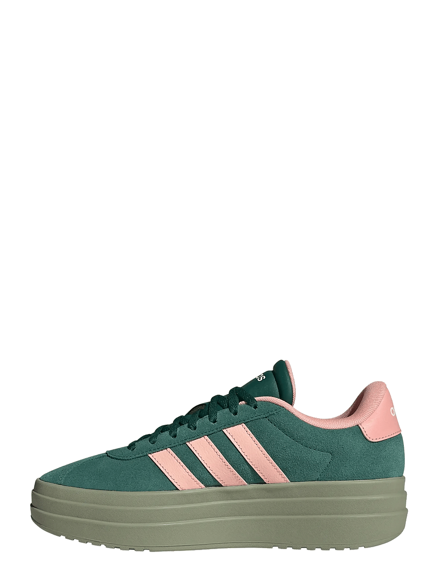 adidas Sportswear - VL COURT BOLD - niedrige sneakers - cgreen/hazcor/sefrtu - 2