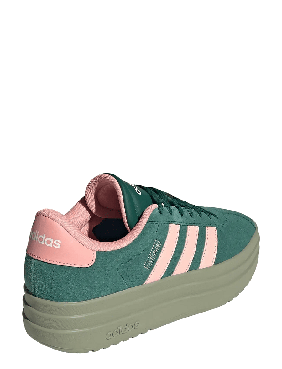 adidas Sportswear - VL COURT BOLD - niedrige sneakers - cgreen/hazcor/sefrtu - 3