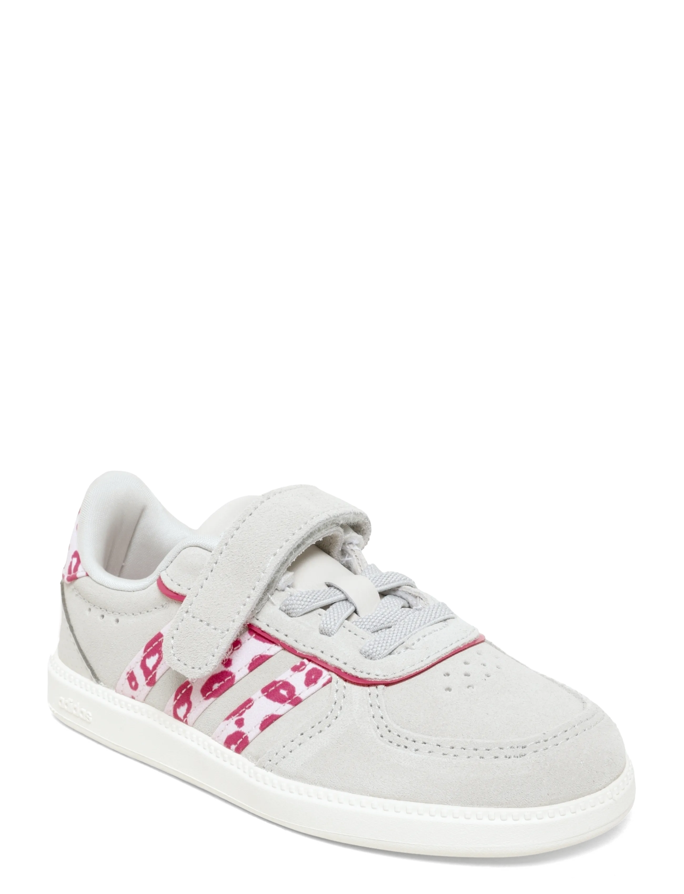 adidas Sportswear BREAKNET SLEEK EL C - Kids 23-34 - GREONE/DISPIN/PNKFUS / grey