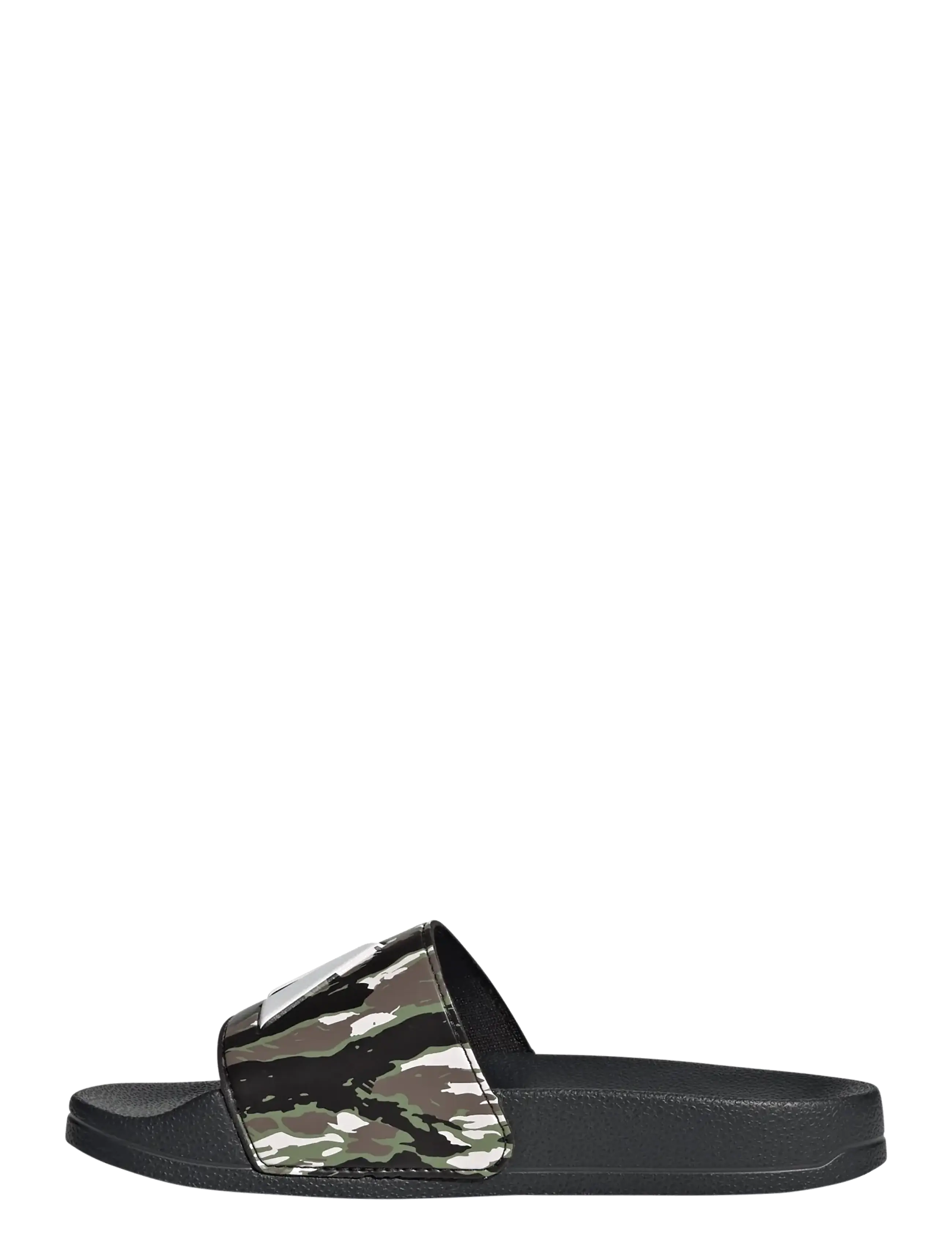 adidas Sportswear - ADILETTE SHOWER LOGO K - pool sliders - cblack/cwhite/tengrn - 2