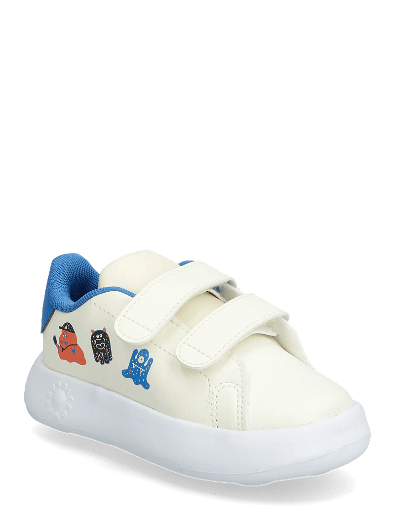 adidas Sportswear - ADVANTAGE CF I - lave sneakers - owhite/luor/rayblu - 0