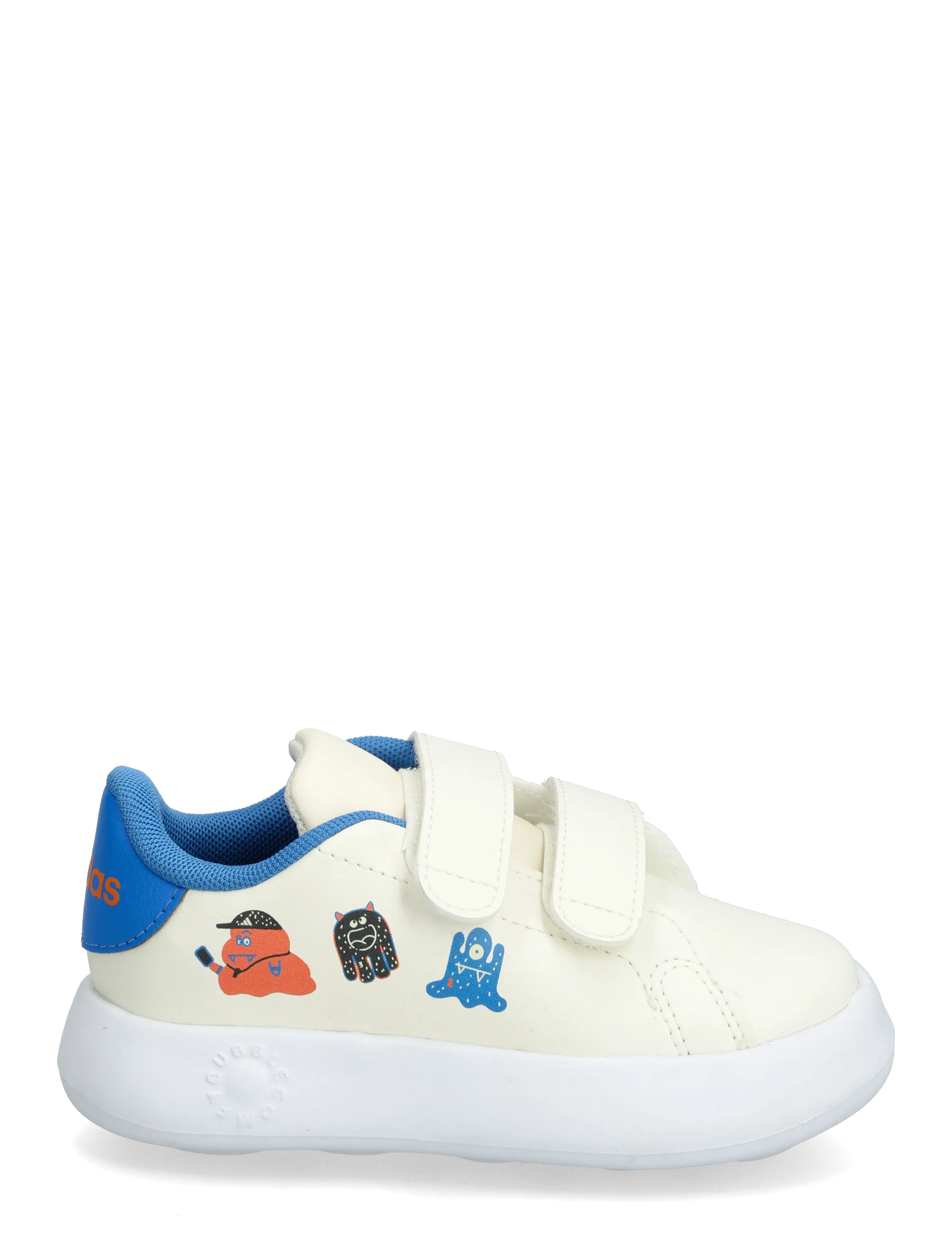 adidas Sportswear - ADVANTAGE CF I - låga sneakers - owhite/luor/rayblu - 1