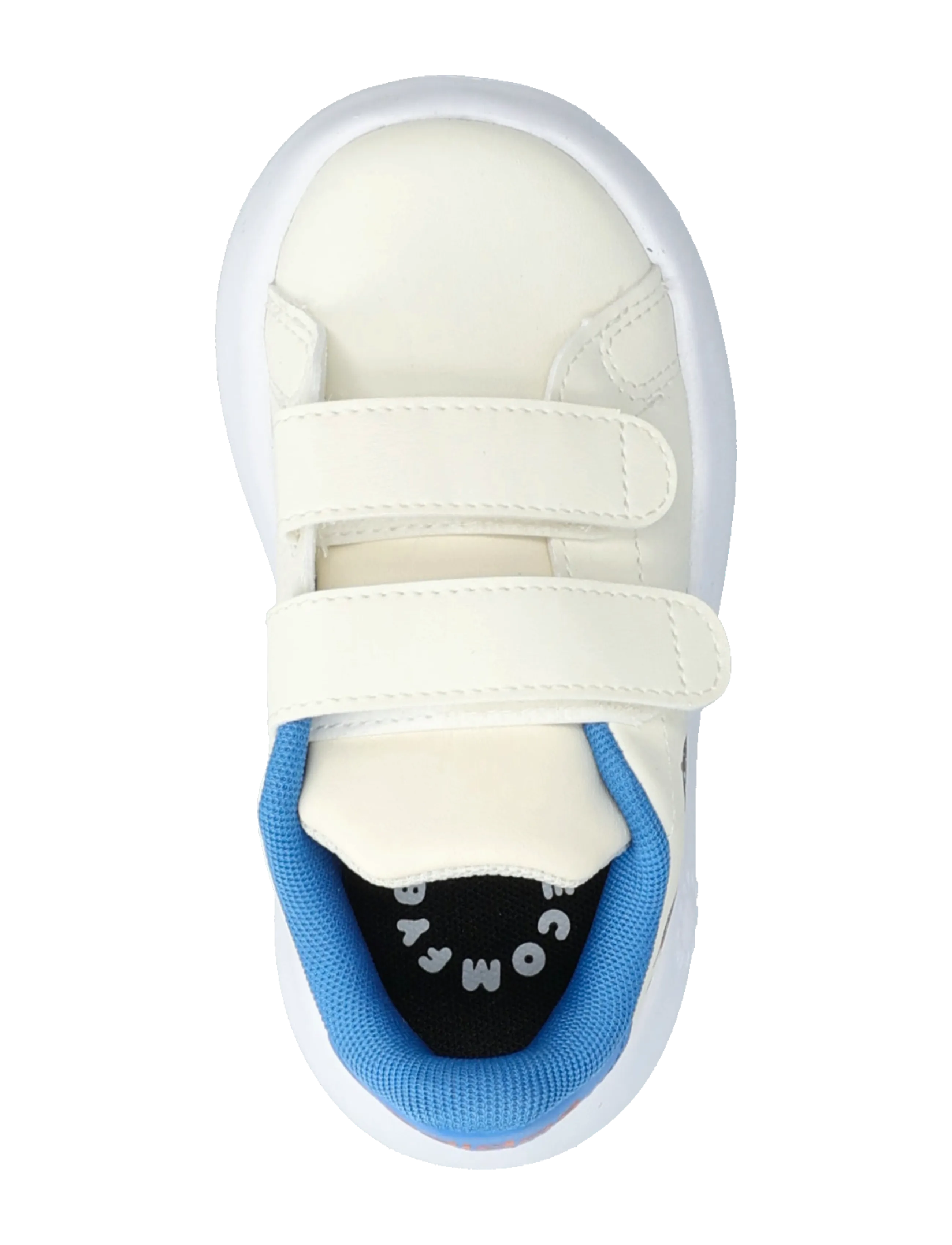 adidas Sportswear - ADVANTAGE CF I - låga sneakers - owhite/luor/rayblu - 3