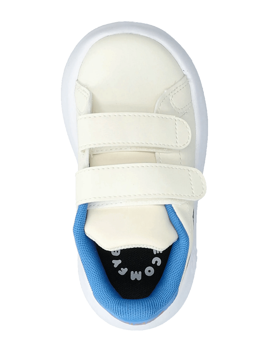 adidas Sportswear - ADVANTAGE CF I - låga sneakers - owhite/luor/rayblu - 3