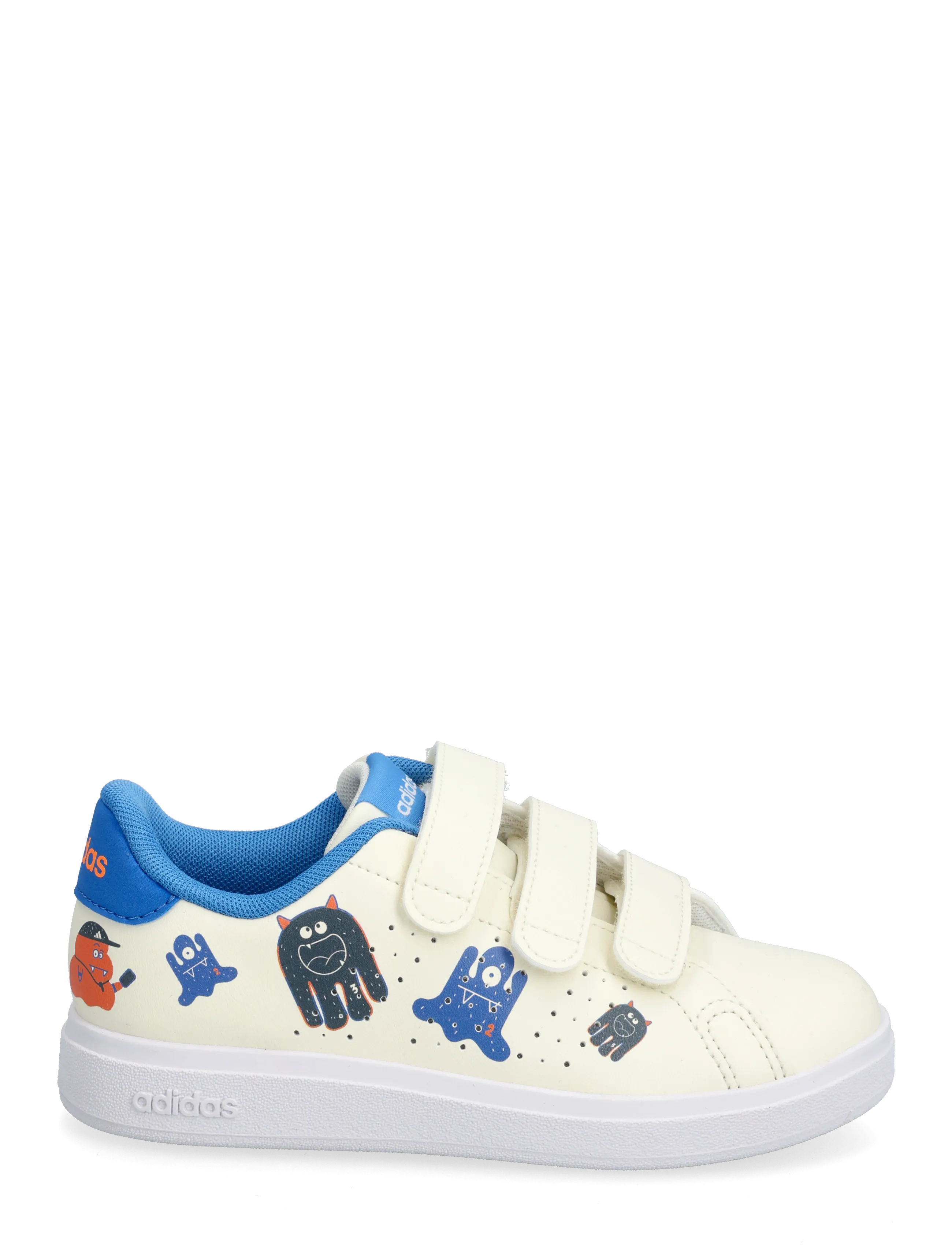 adidas Sportswear - ADVANTAGE BASE 2.0 CF C - low-top sneakers - owhite/luor/rayblu - 1