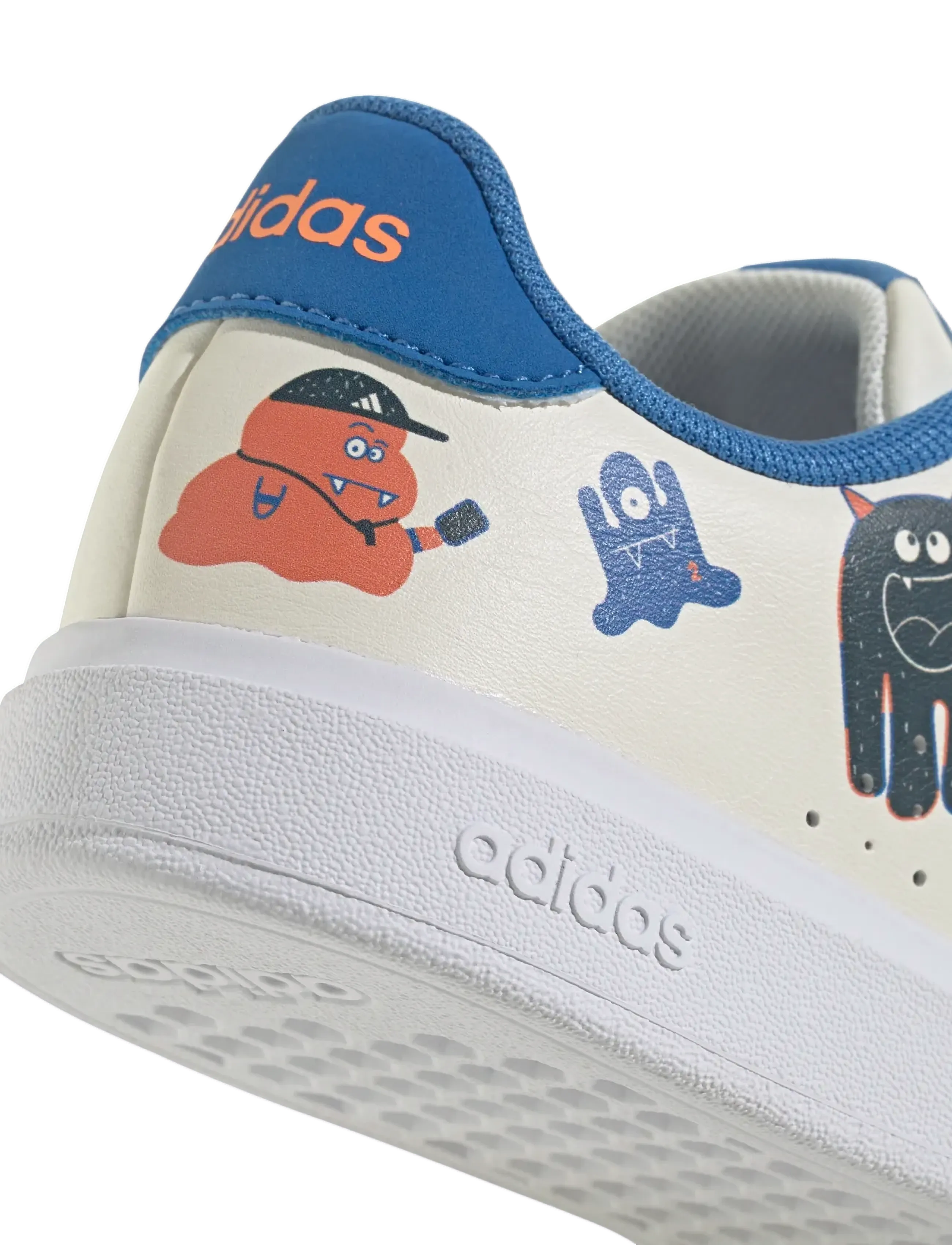 adidas Sportswear - ADVANTAGE BASE 2.0 CF C - low-top sneakers - owhite/luor/rayblu - 5