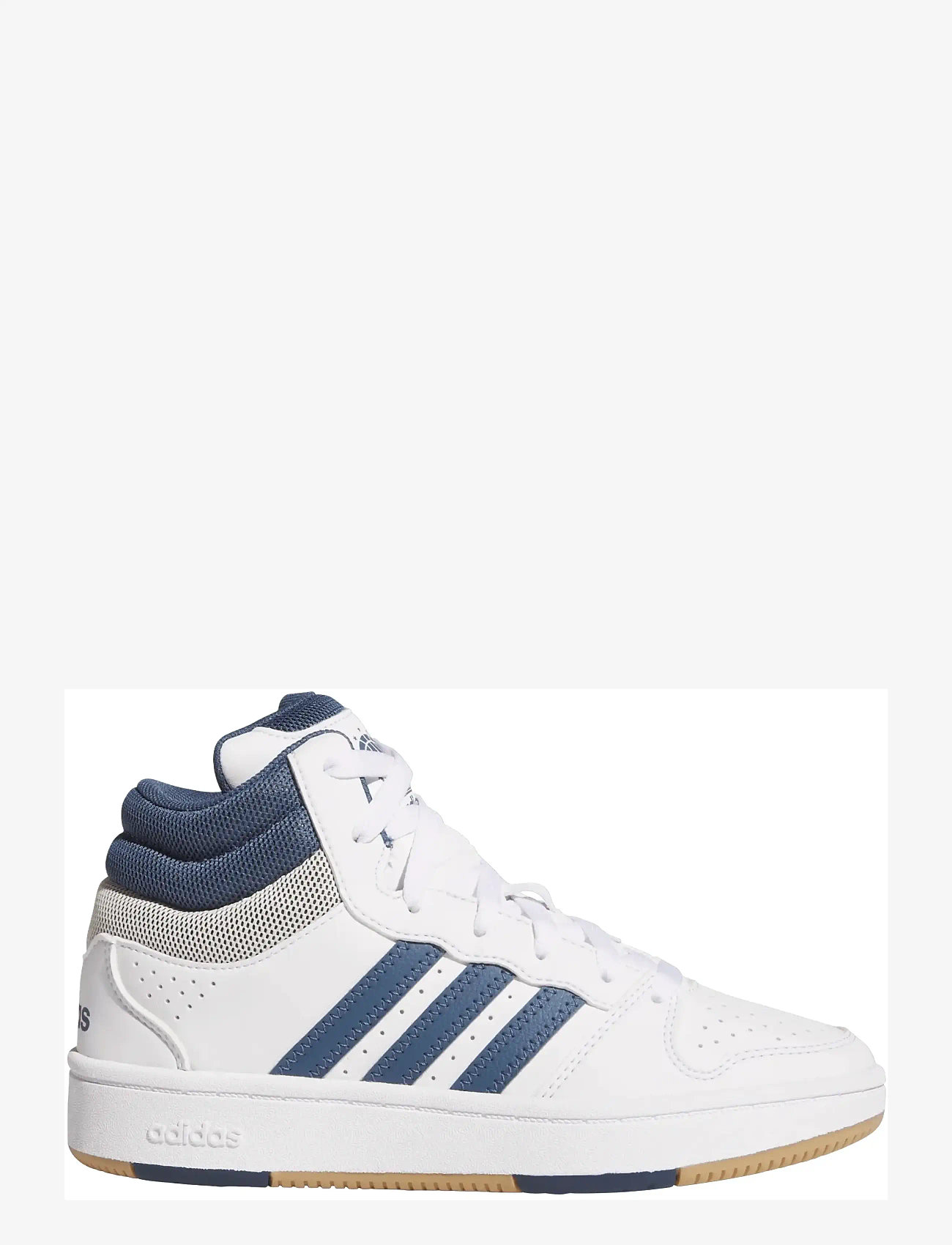 adidas Sportswear - HOOPS MID CLASSIC J - høje sneakers - ftwwht/prloin/orbgry - 1