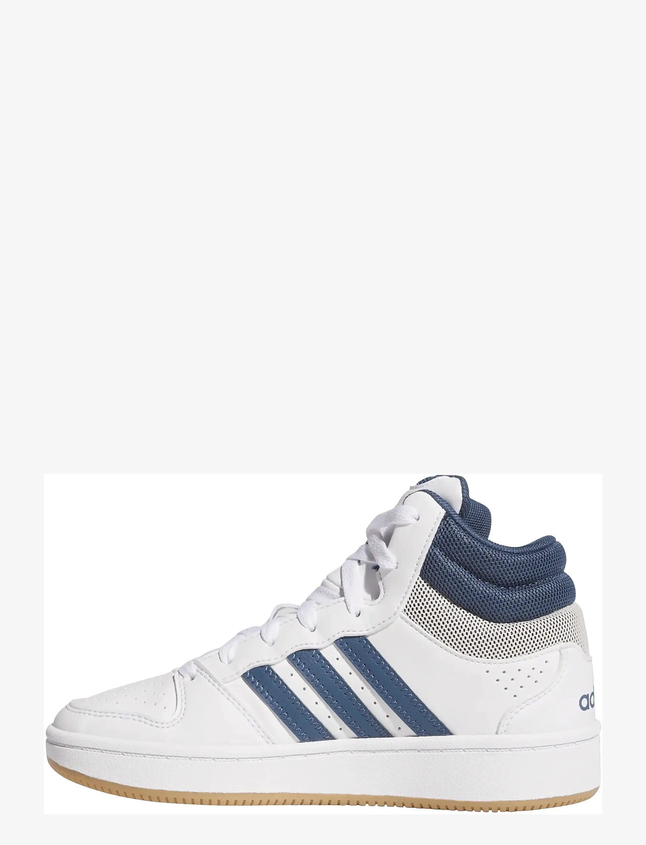 adidas Sportswear - HOOPS MID CLASSIC J - høje sneakers - ftwwht/prloin/orbgry - 2