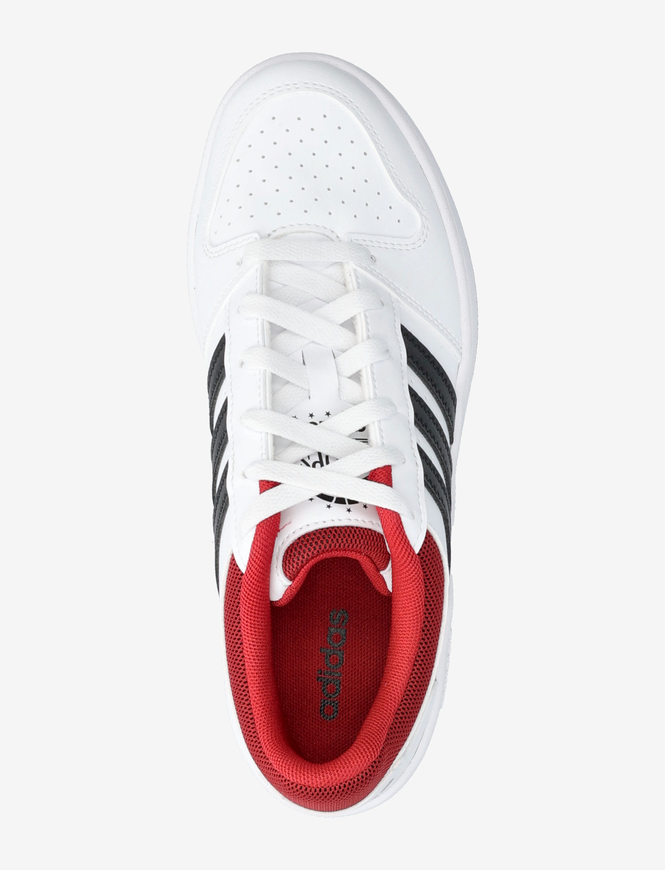 adidas Sportswear - HOOPS CLASSIC J - låga sneakers - ftwwht/cblack/tmvire - 3