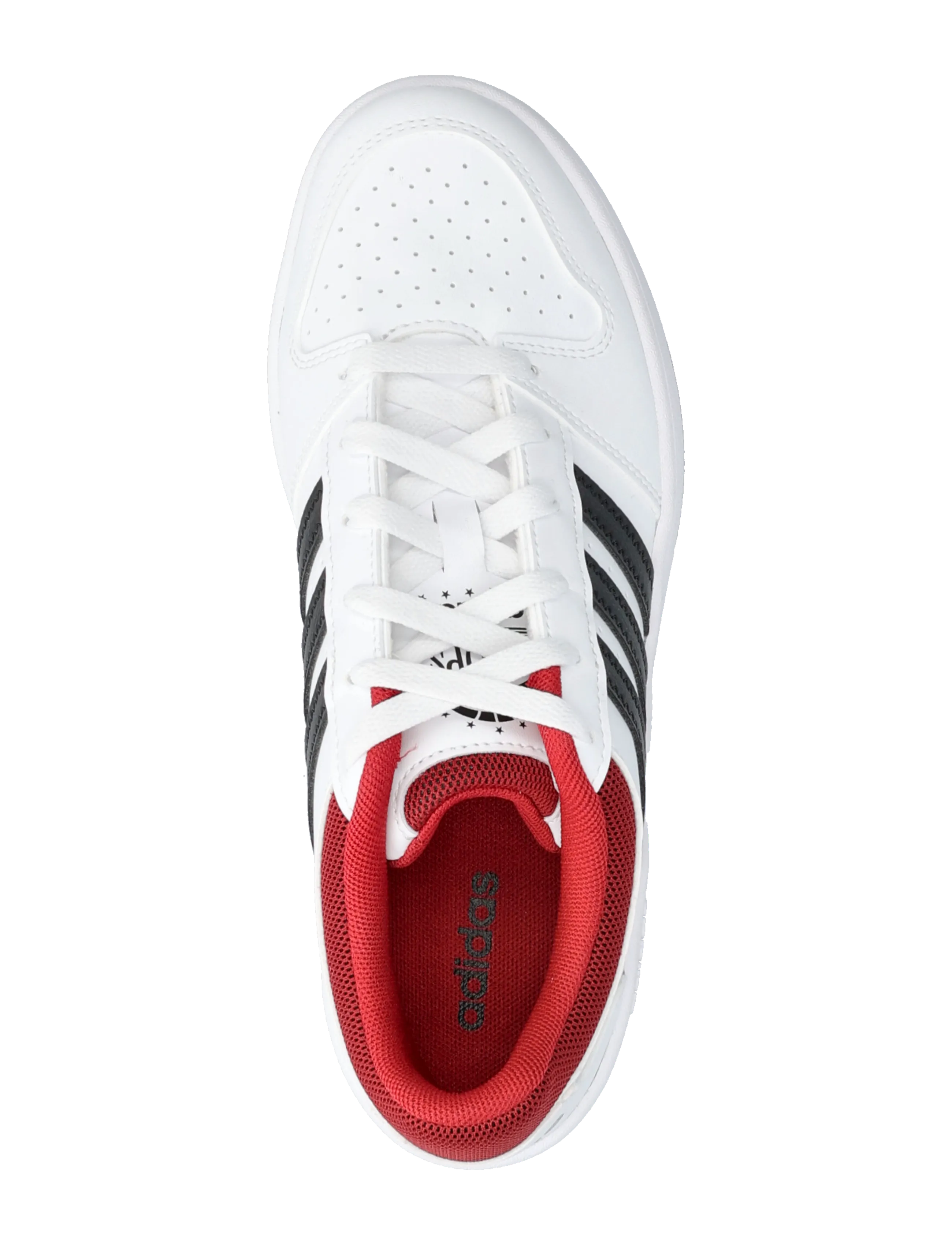 adidas Sportswear - HOOPS CLASSIC J - low-top sneakers - ftwwht/cblack/tmvire - 3
