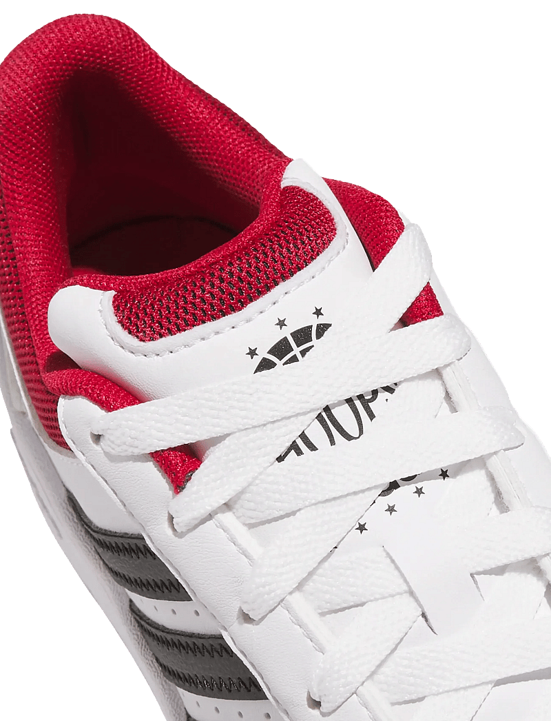 adidas Sportswear - HOOPS CLASSIC J - niedriger schnitt - ftwwht/cblack/tmvire - 5