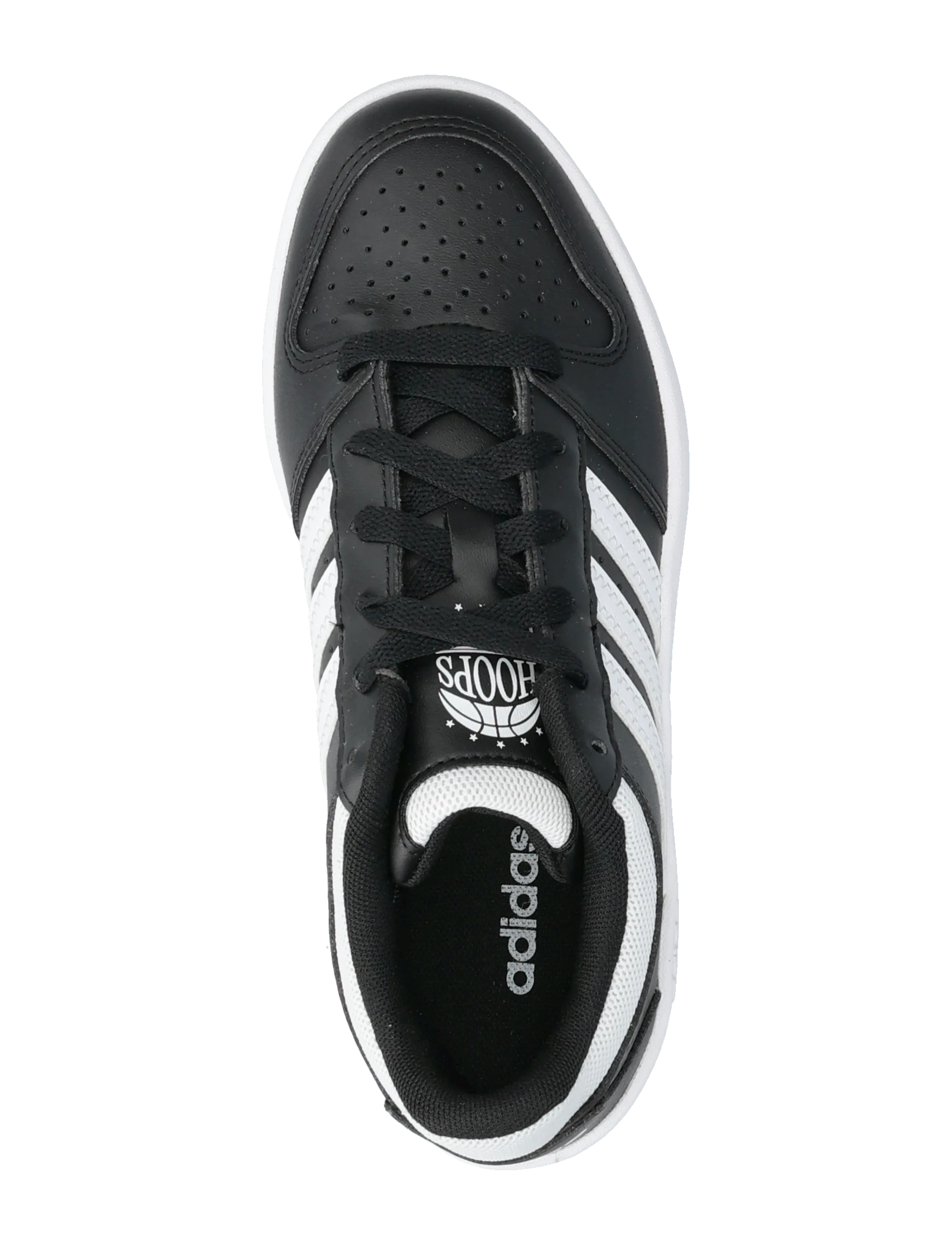adidas Sportswear - HOOPS CLASSIC J - niedriger schnitt - cblack/ftwwht/ftwwht - 3