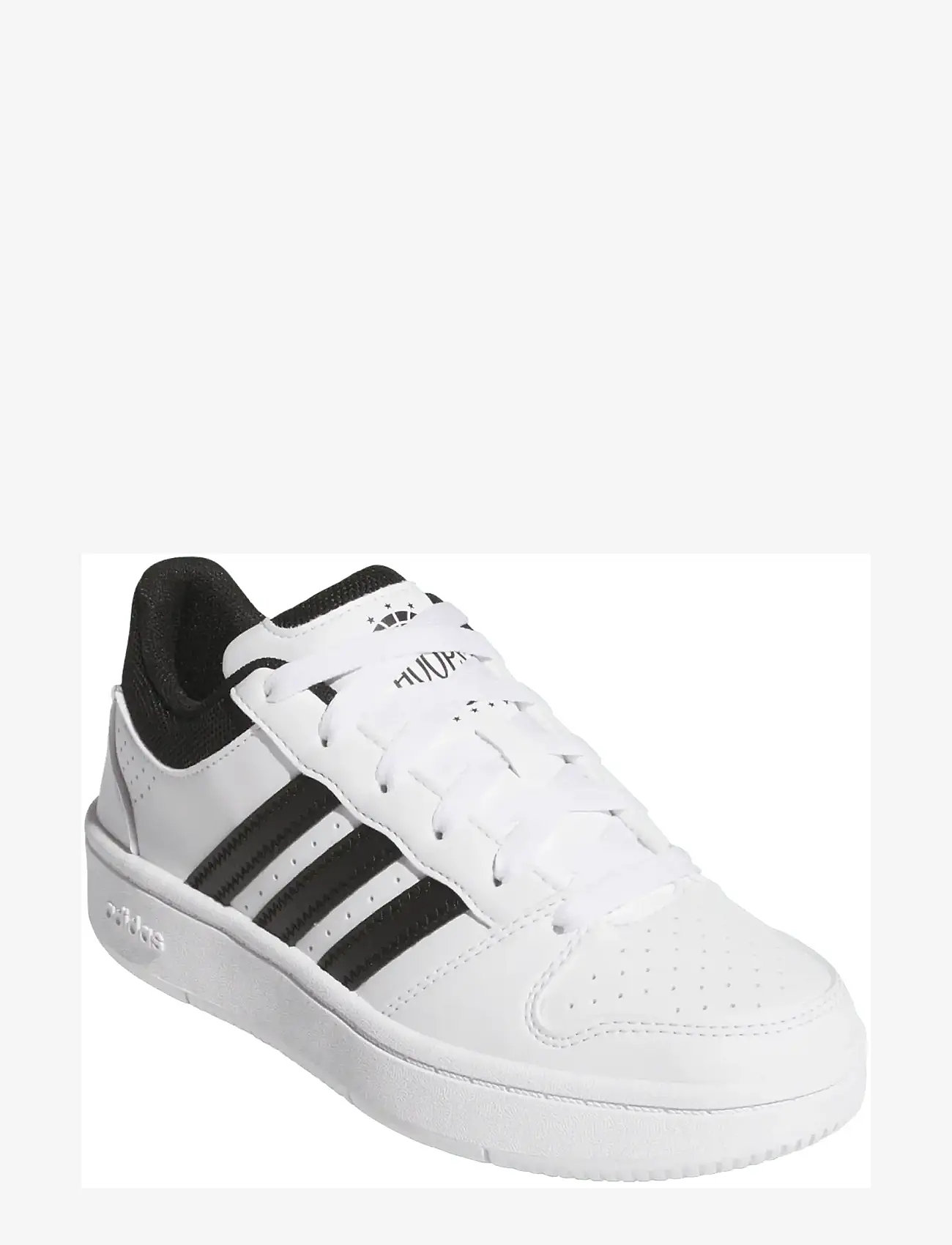 adidas Sportswear - HOOPS CLASSIC J - niedriger schnitt - ftwwht/cblack/orbgry - 0