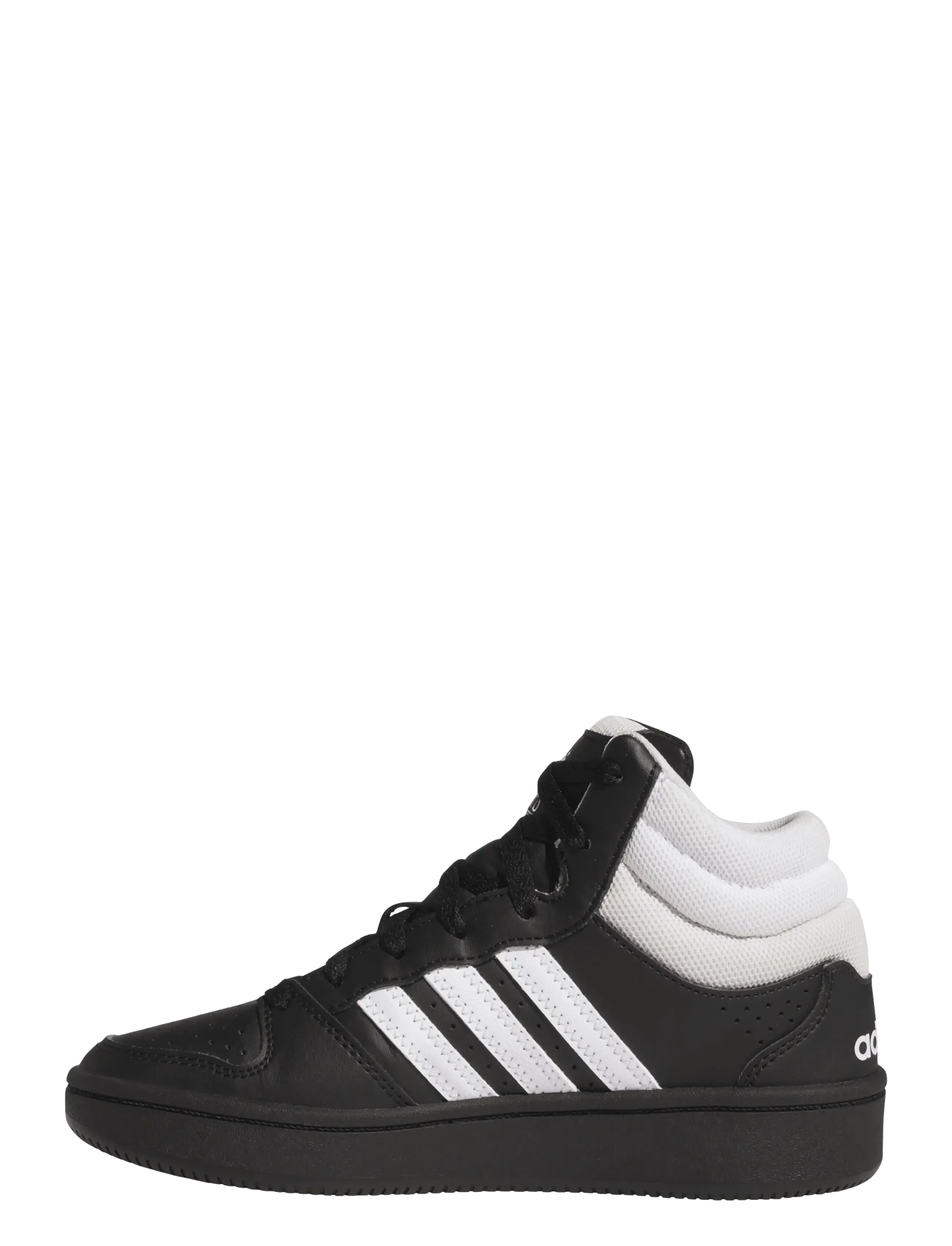 adidas Sportswear - HOOPS MID CLASSIC J - madala säärega tossud - cblack/ftwwht/orbgry - 2