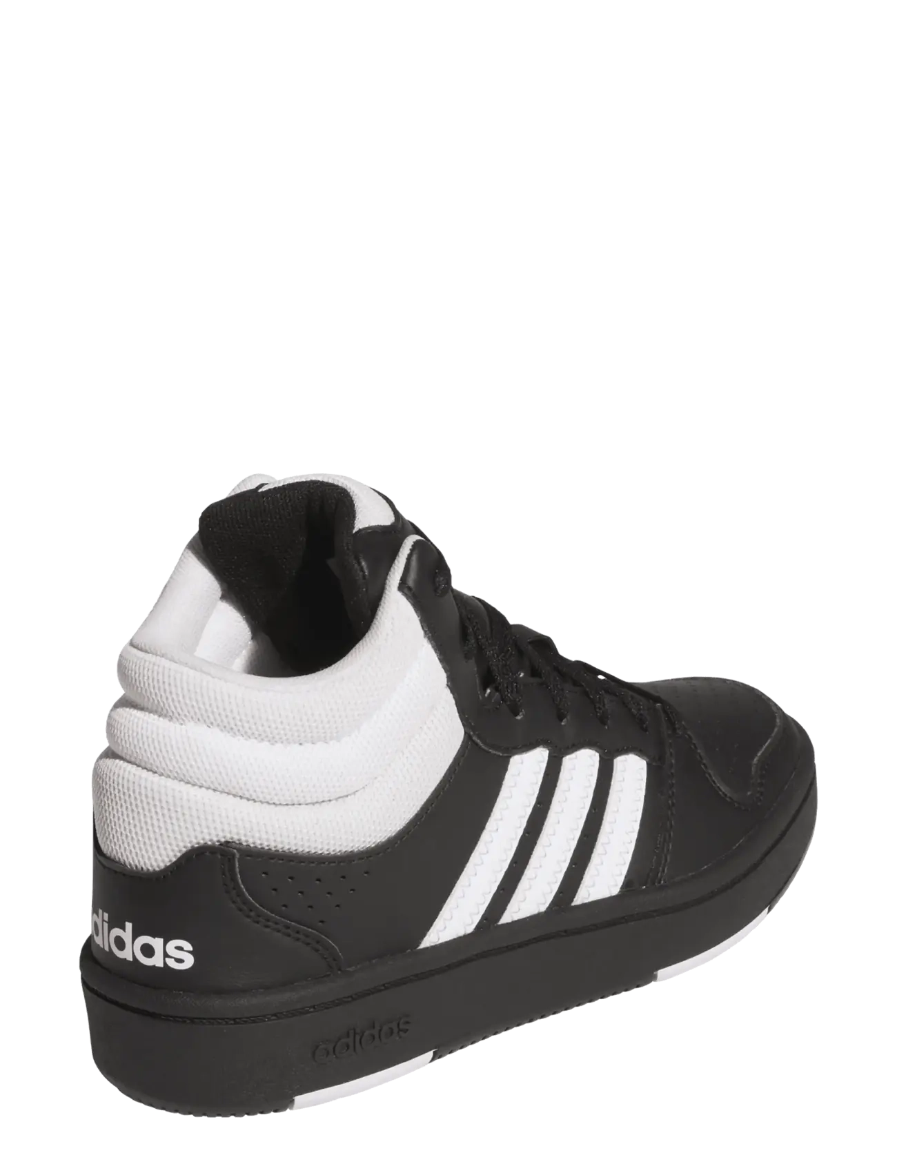 adidas Sportswear - HOOPS MID CLASSIC J - madala säärega tossud - cblack/ftwwht/orbgry - 3