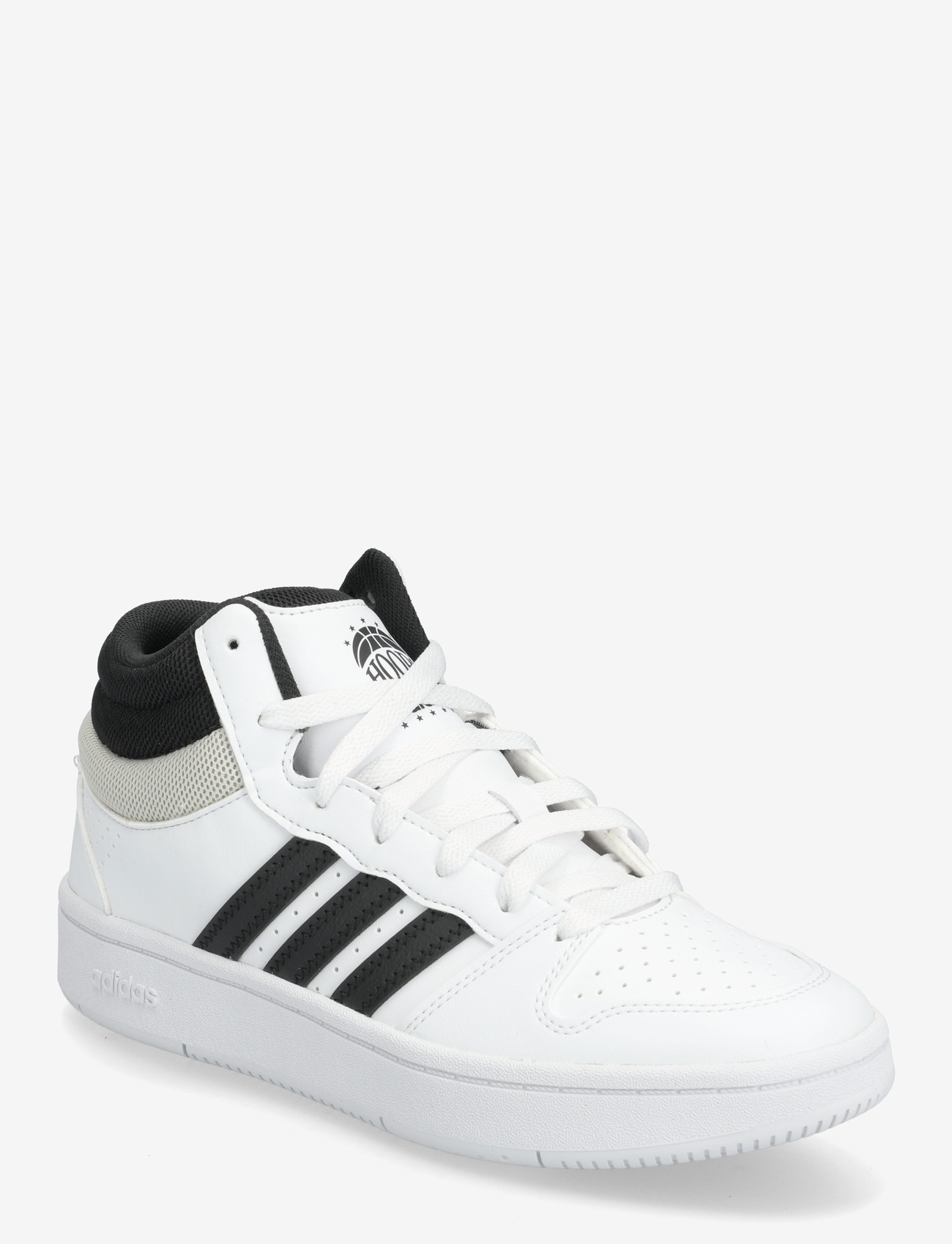 adidas Sportswear - HOOPS MID CLASSIC J - høje sneakers - ftwwht/cblack/orbgry - 0
