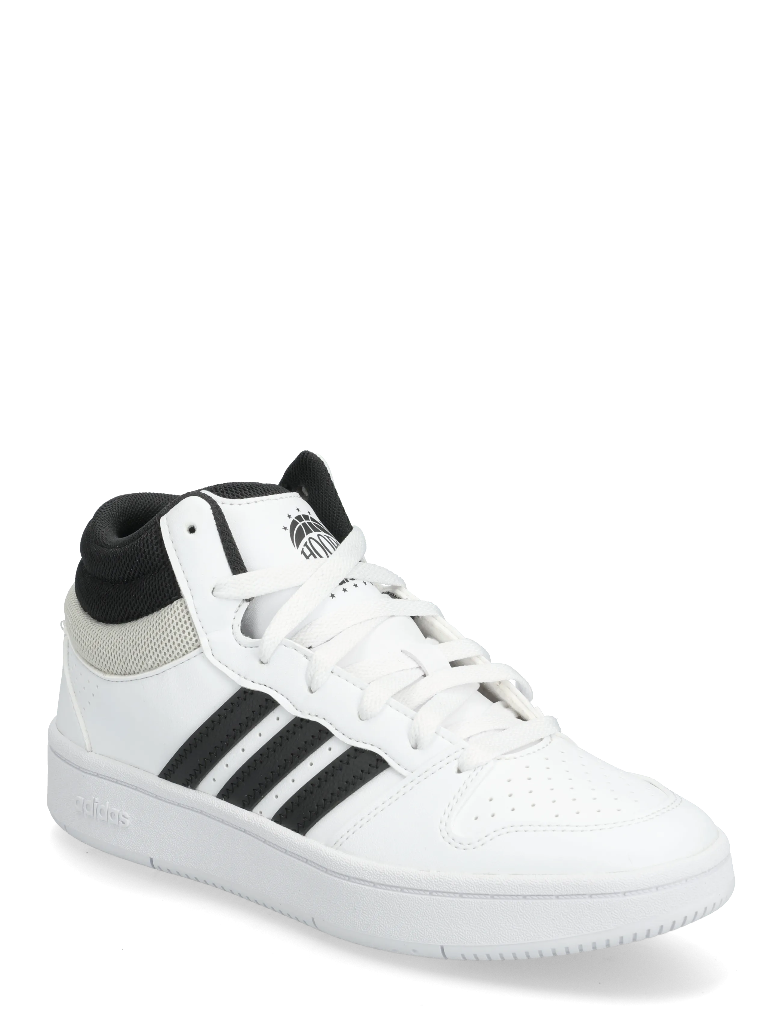 adidas Sportswear HOOPS MID CLASSIC J - Inspiration - FTWWHT/CBLACK/ORBGRY / white