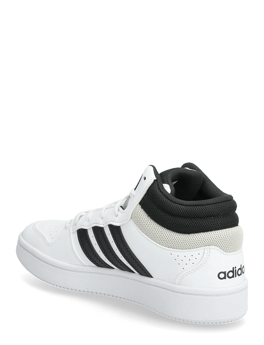 adidas Sportswear - HOOPS MID CLASSIC J - höga sneakers - ftwwht/cblack/orbgry - 2