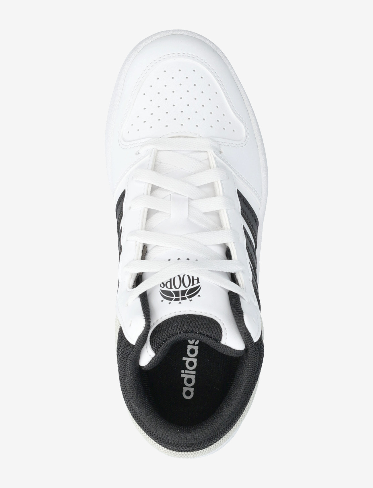 adidas Sportswear - HOOPS MID CLASSIC J - høje sneakers - ftwwht/cblack/orbgry - 3