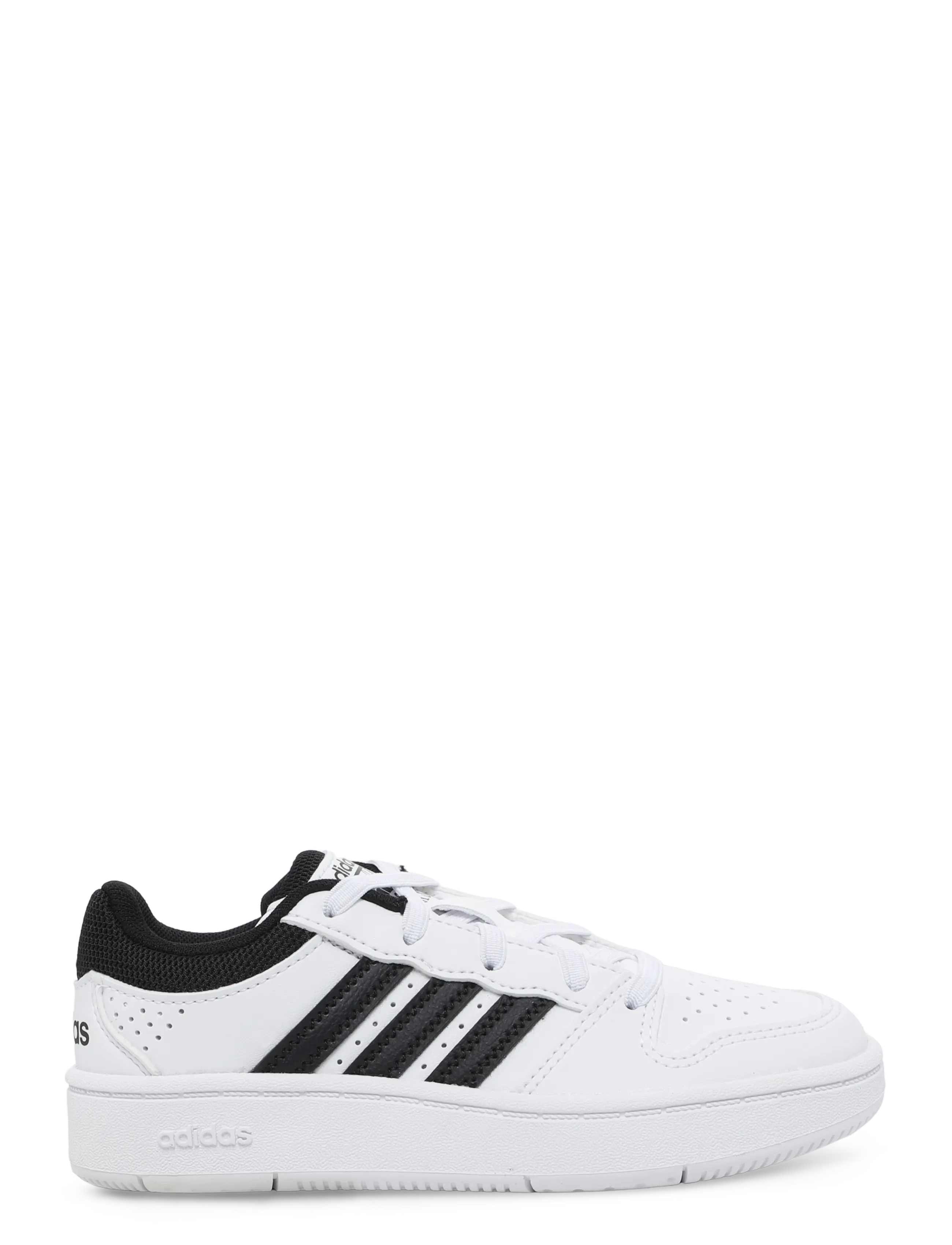 adidas Sportswear - HOOPS CLASSIC EL C - låga sneakers - ftwwht/cblack/orbgry - 2