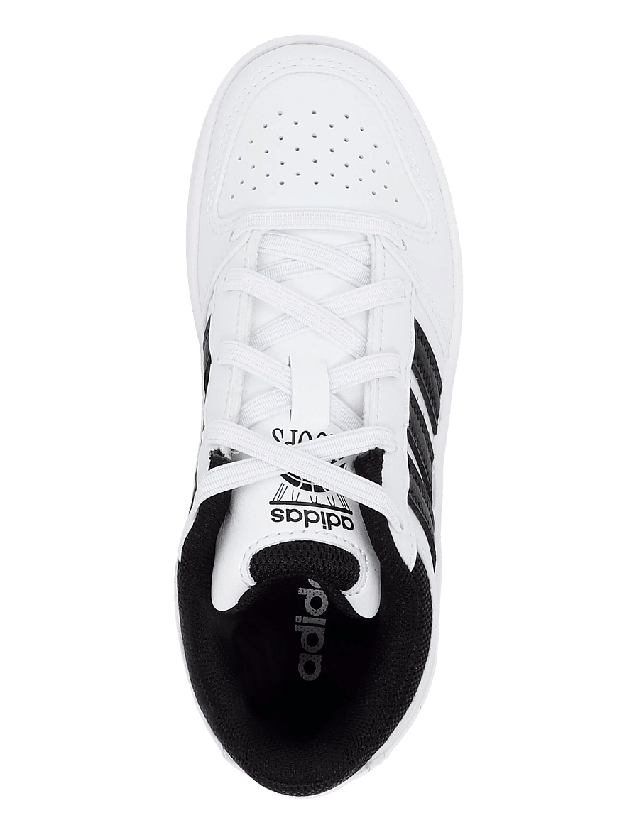 adidas Sportswear - HOOPS CLASSIC EL C - lave sneakers - ftwwht/cblack/orbgry - 3
