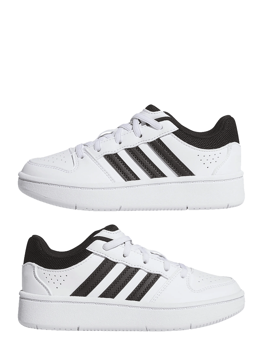 adidas Sportswear - HOOPS CLASSIC EL C - låga sneakers - ftwwht/cblack/orbgry - 5