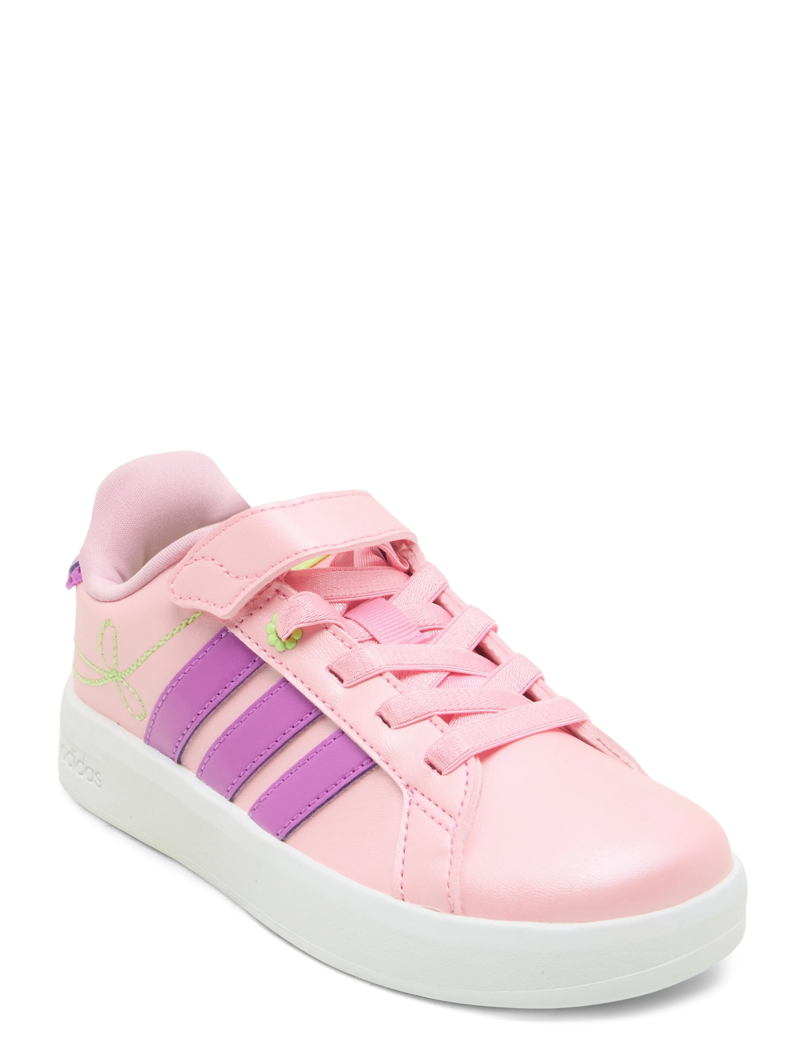 adidas Sportswear GRAND COURT 3.0 GIRLS EL C - Tennised - STTRBL/PURBUR/HIREYE / pink/rose