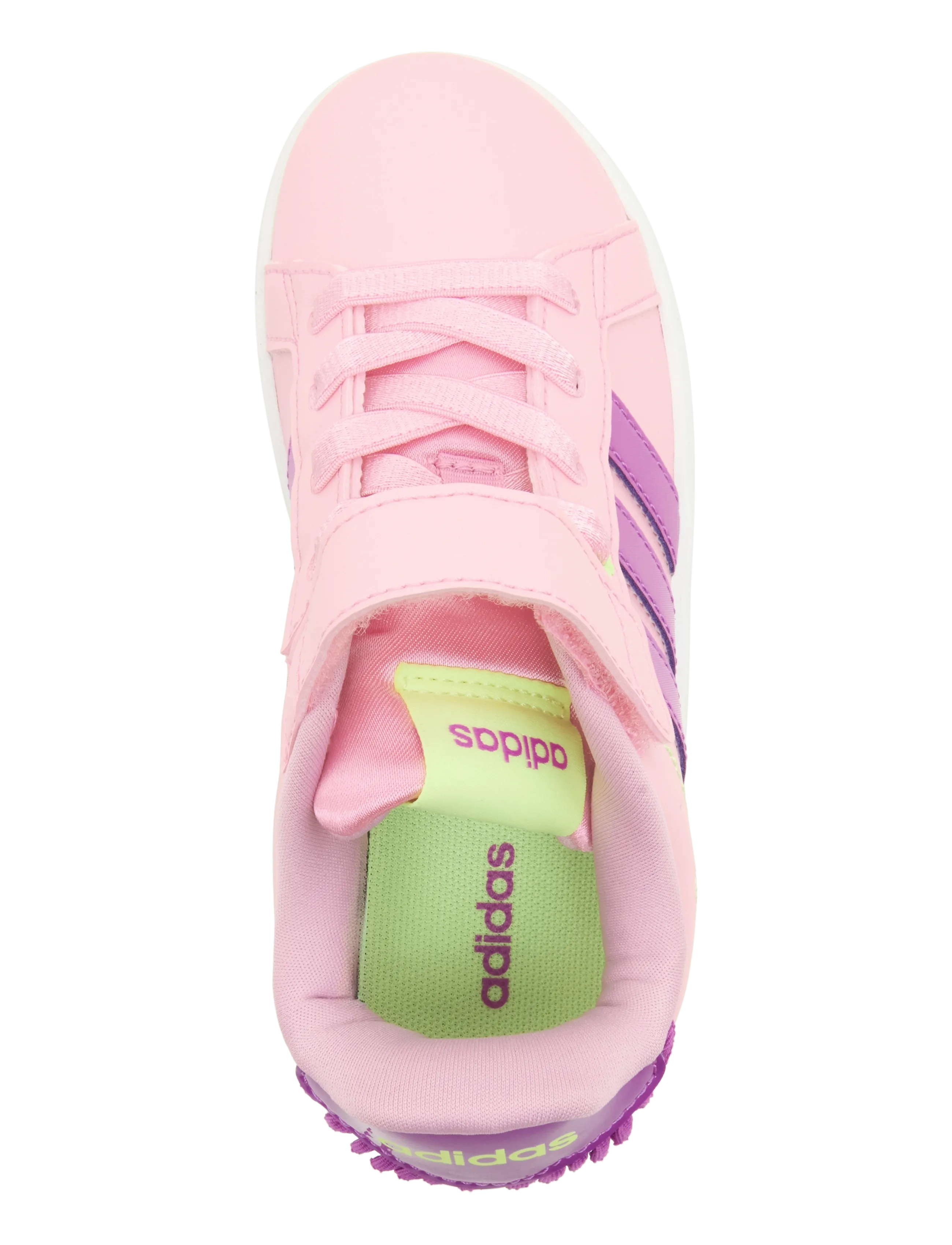 adidas Sportswear - GRAND COURT 3.0 GIRLS EL C - lave sneakers - sttrbl/purbur/hireye - 3