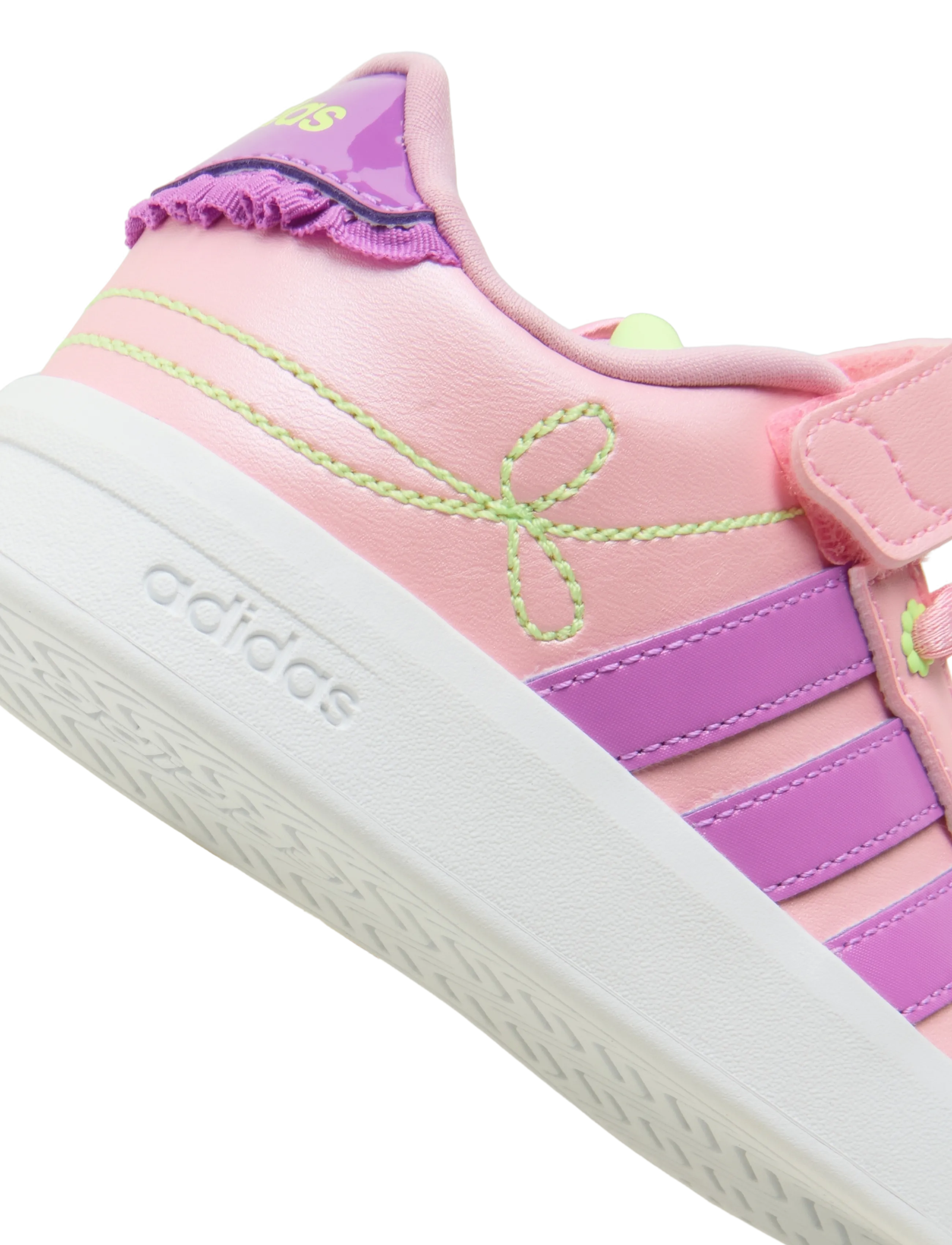 adidas Sportswear - GRAND COURT 3.0 GIRLS EL C - lave sneakers - sttrbl/purbur/hireye - 5