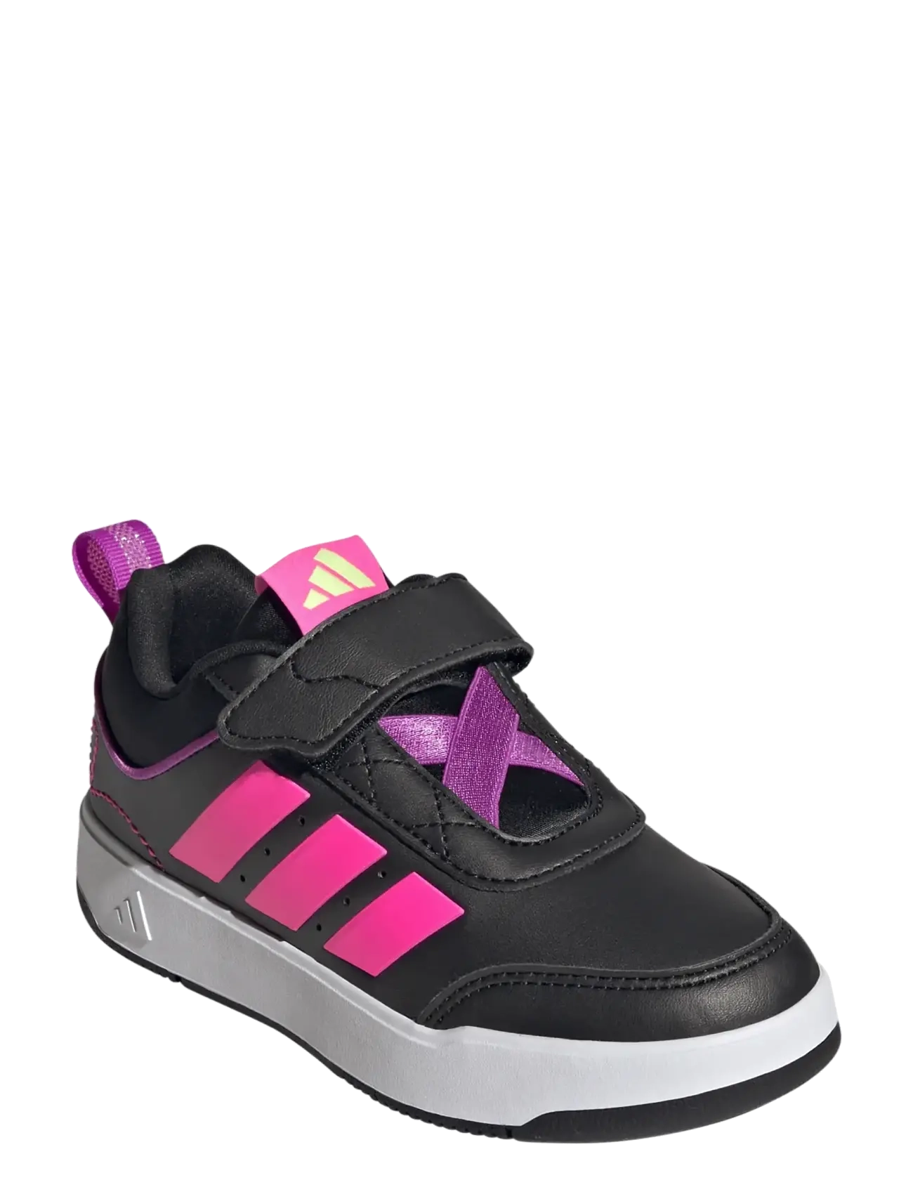 adidas Sportswear TENSAUR SPORT 3.0 GIRLS AC K - Jalanõud - CBLACK/LUCPNK/PURBUR / black